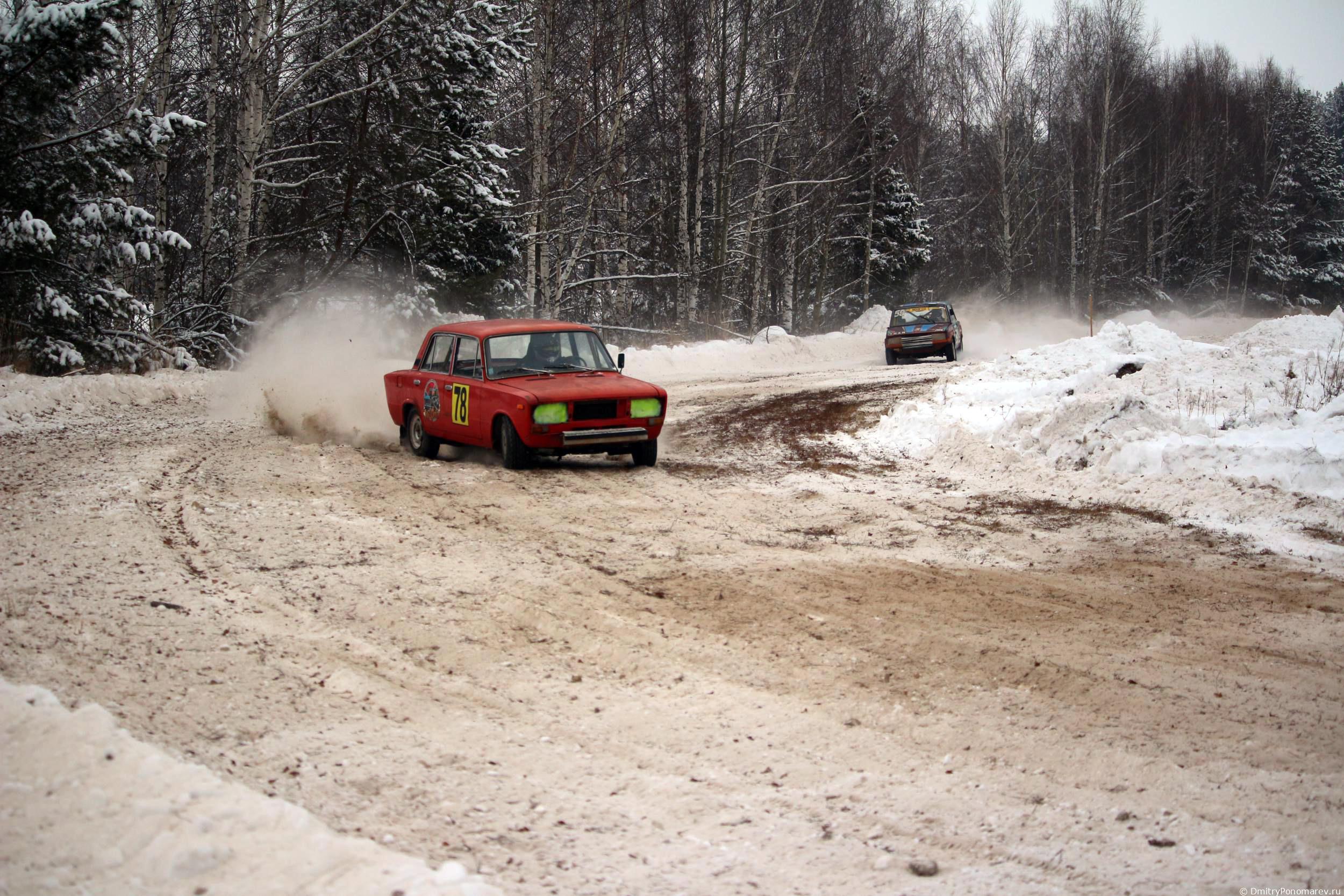 Январские автогонки в Городце 2021