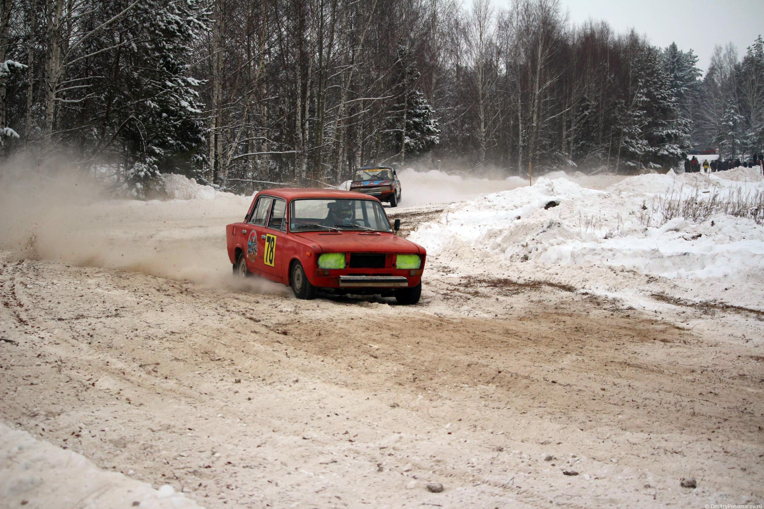 Январские автогонки в Городце 2021
