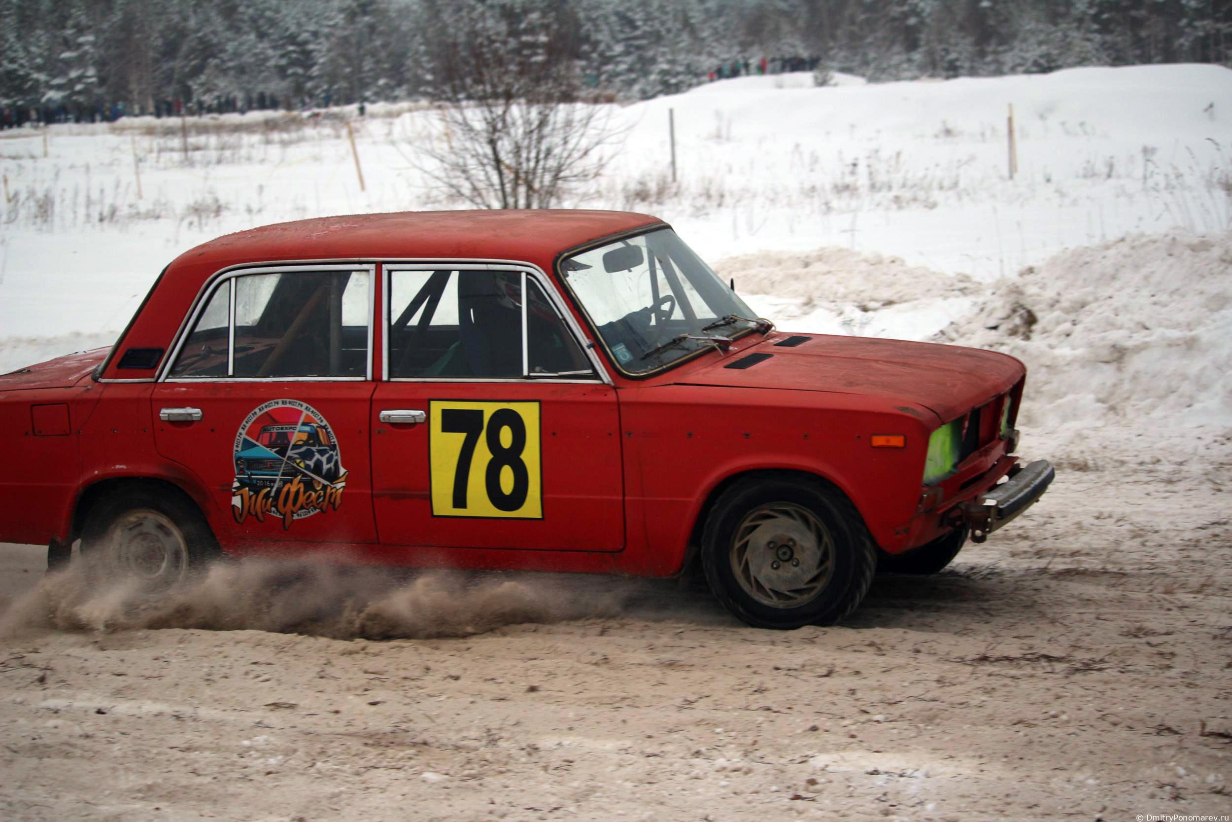 Январские автогонки в Городце 2021