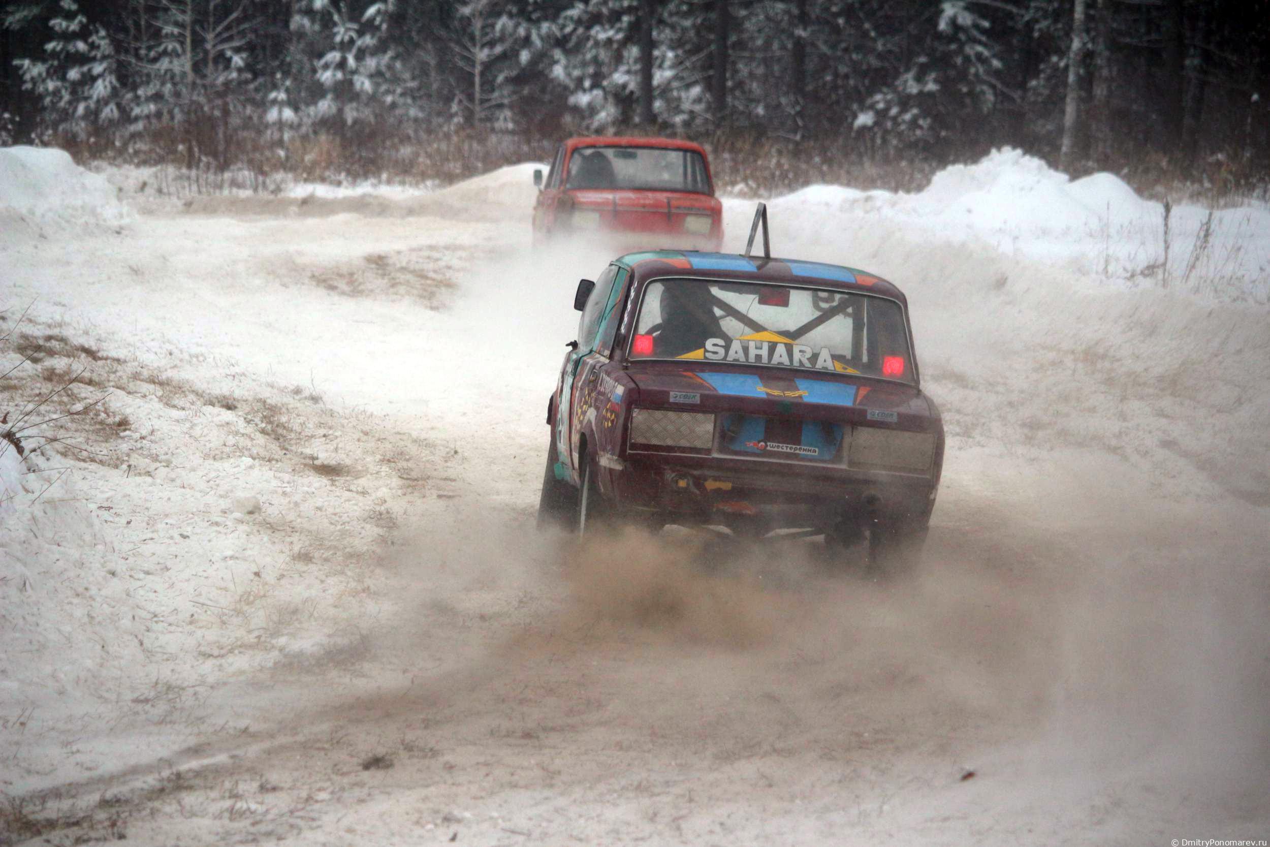 Январские автогонки в Городце 2021
