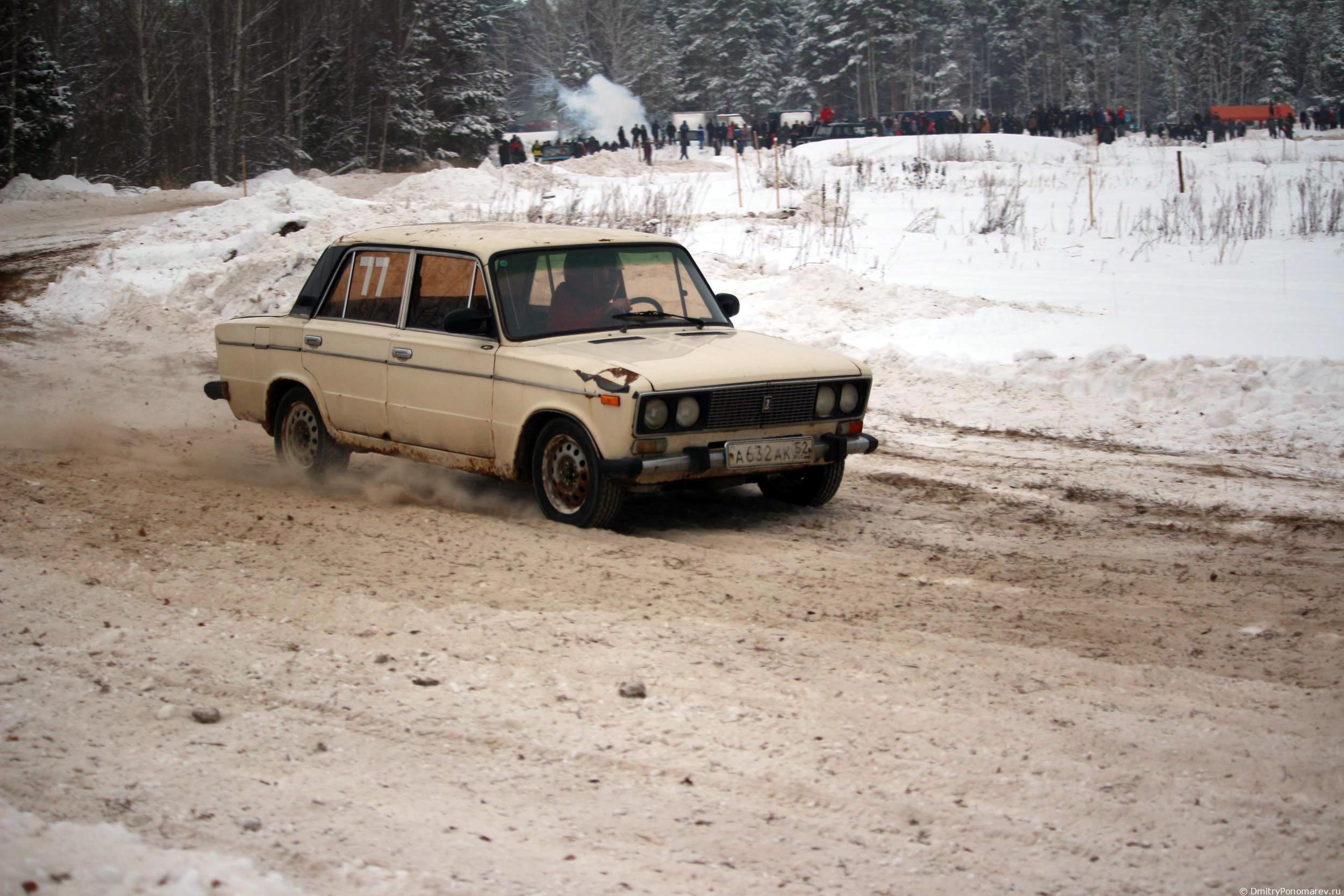 Январские автогонки в Городце 2021