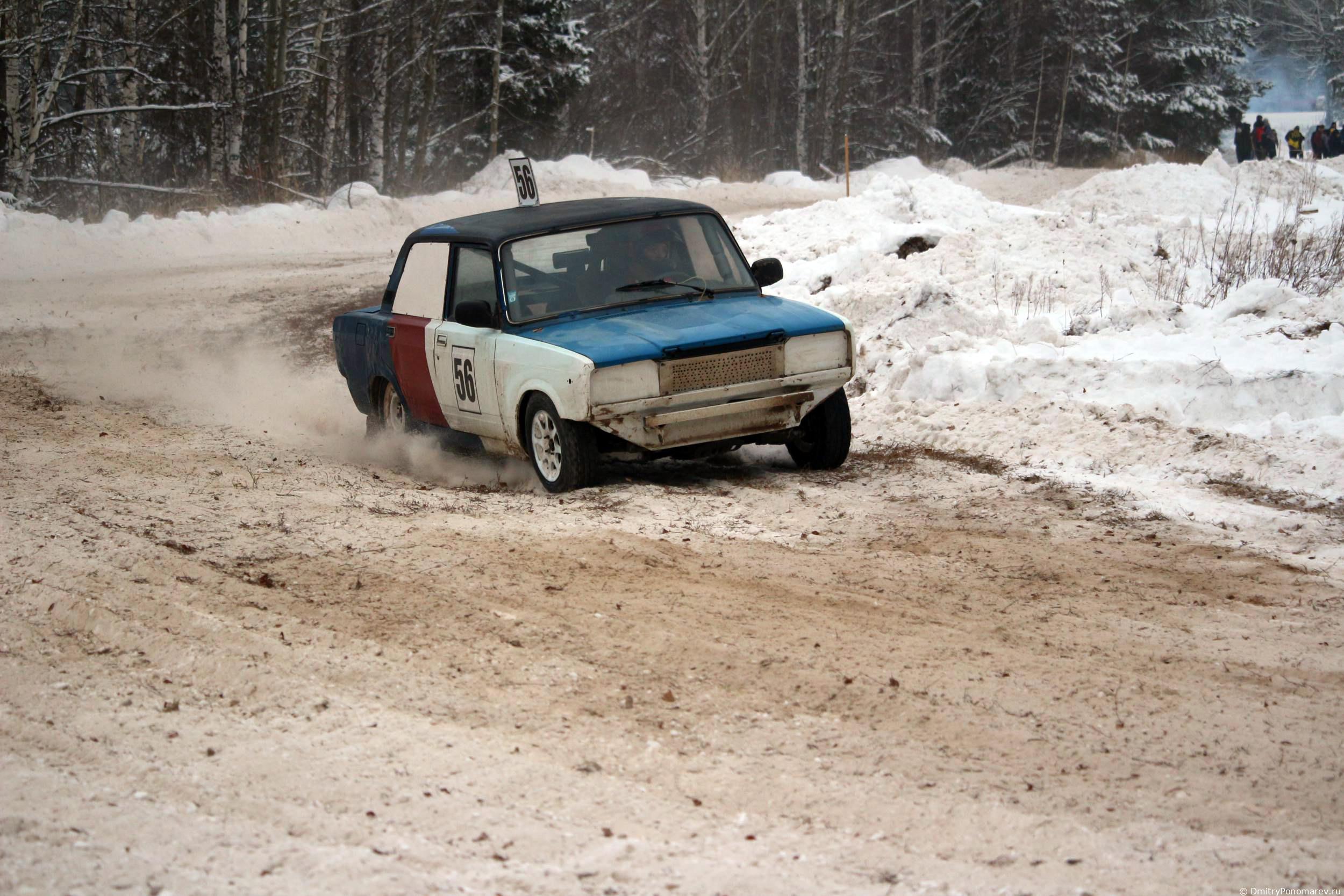 Январские автогонки в Городце 2021