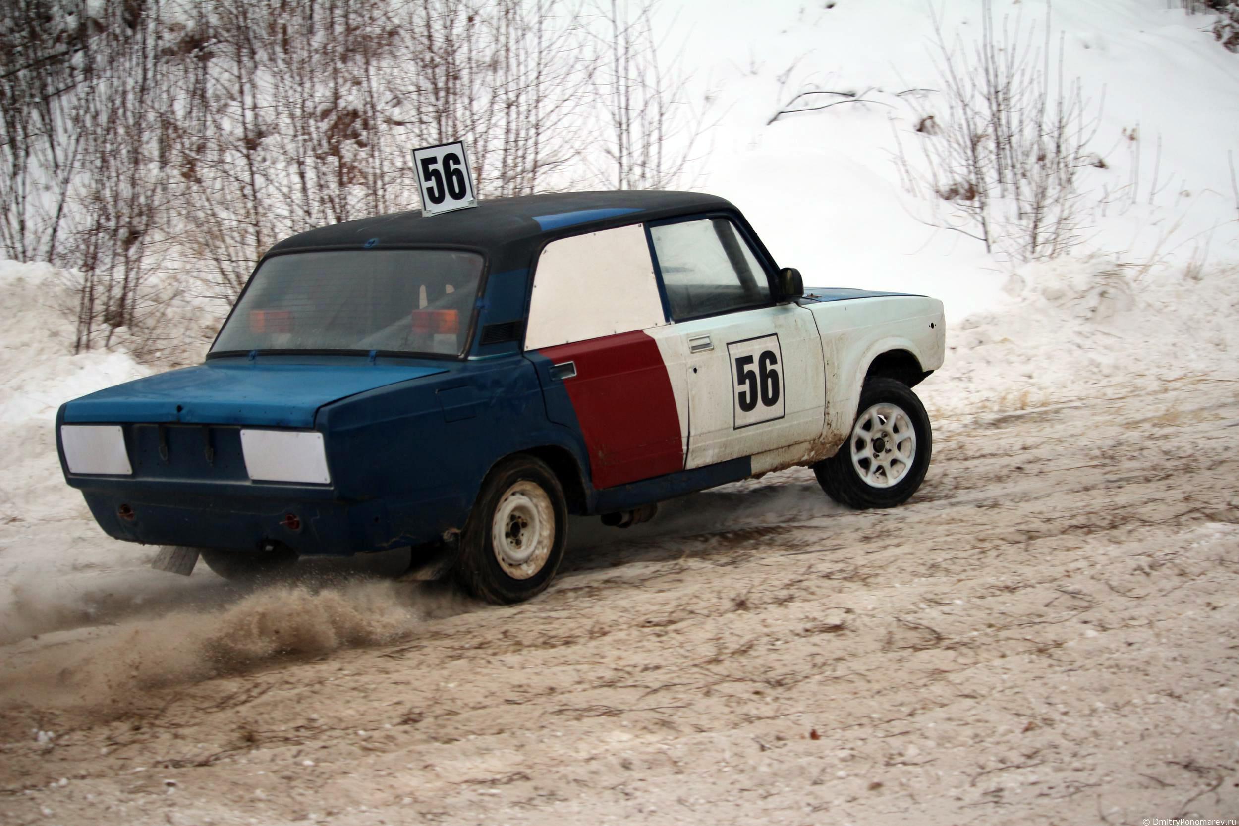 Январские автогонки в Городце 2021