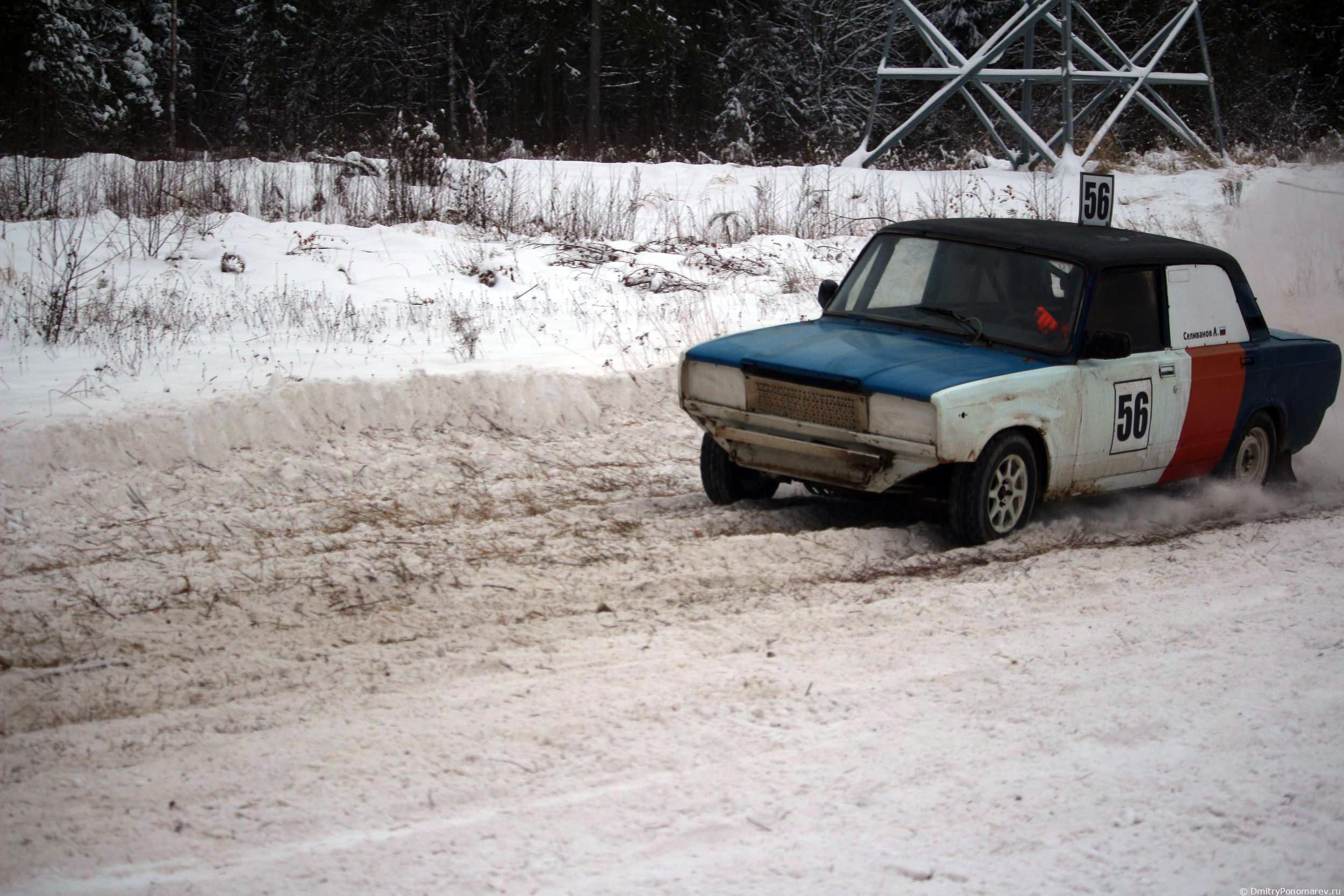 Январские автогонки в Городце 2021