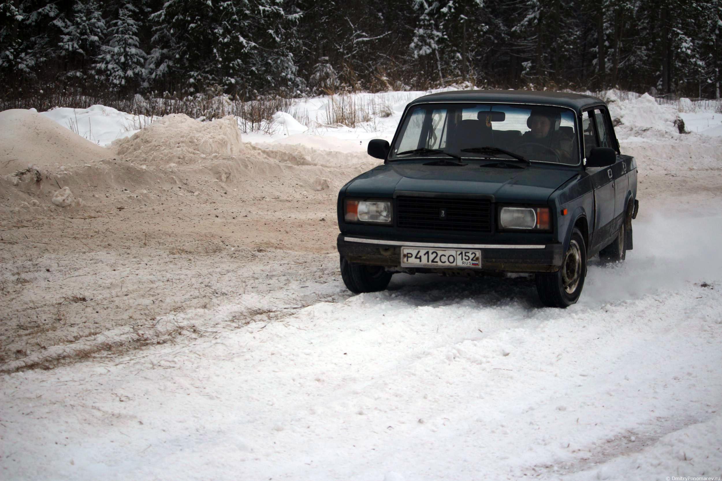 Январские автогонки в Городце 2021