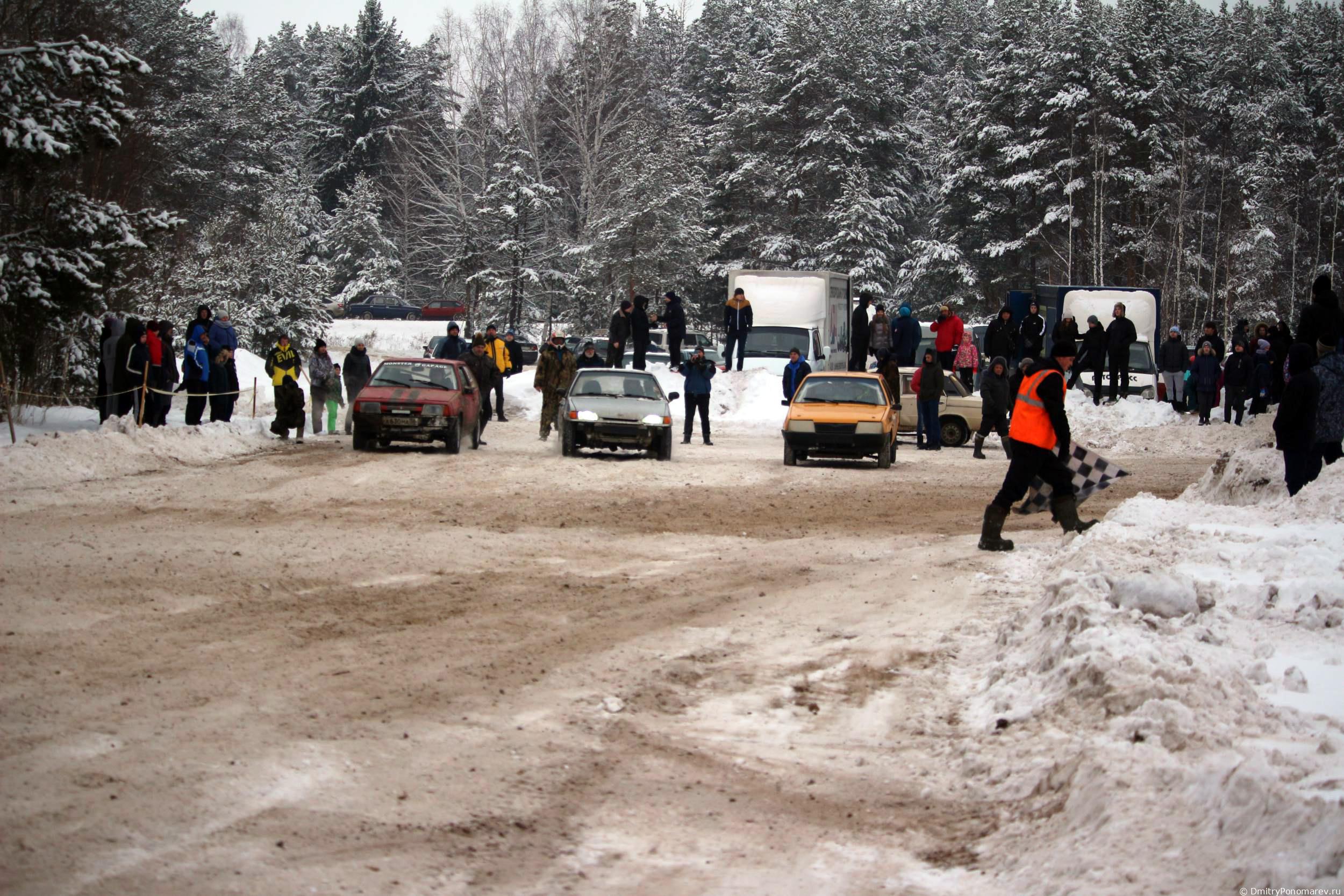 Январские автогонки в Городце 2021
