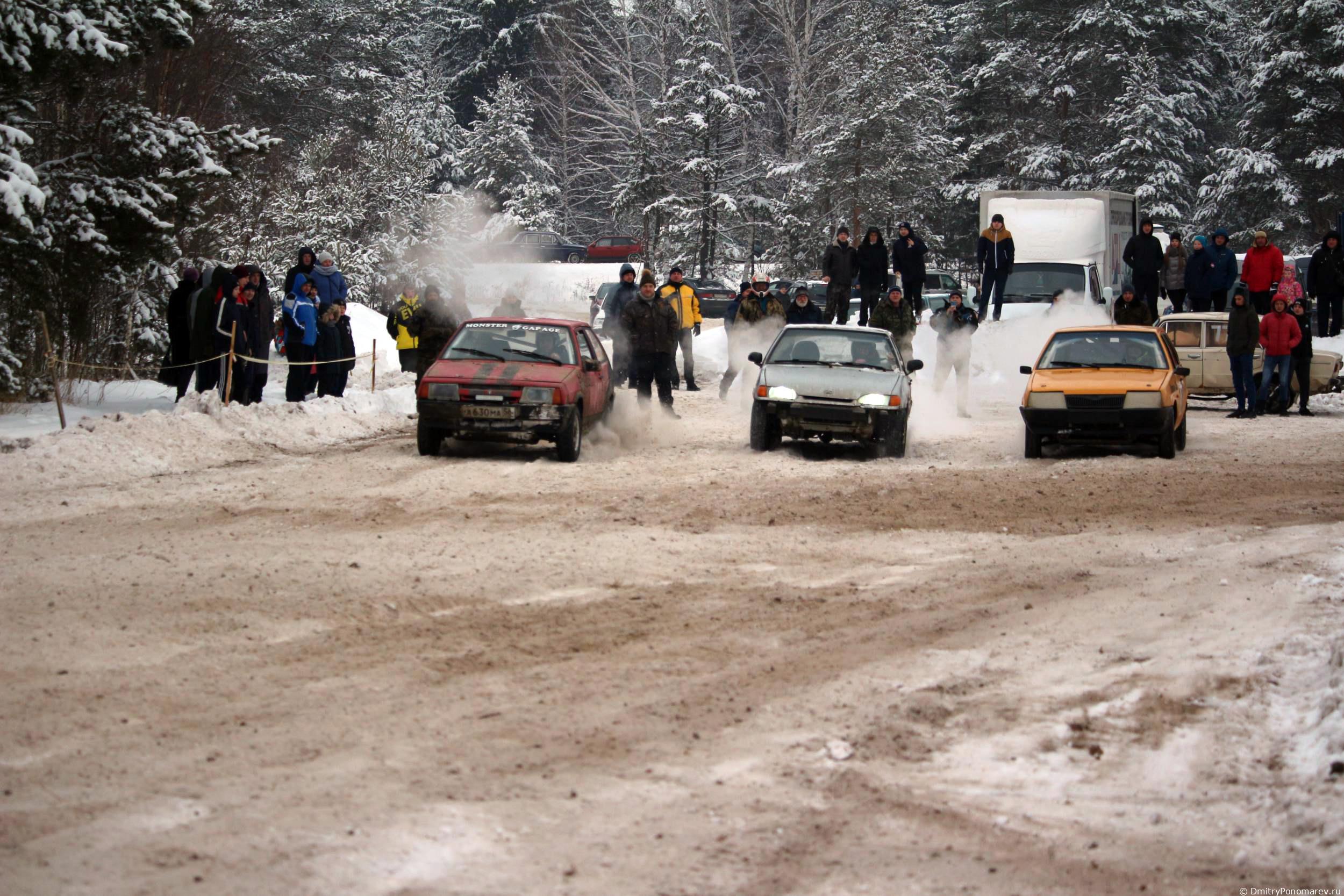 Январские автогонки в Городце 2021