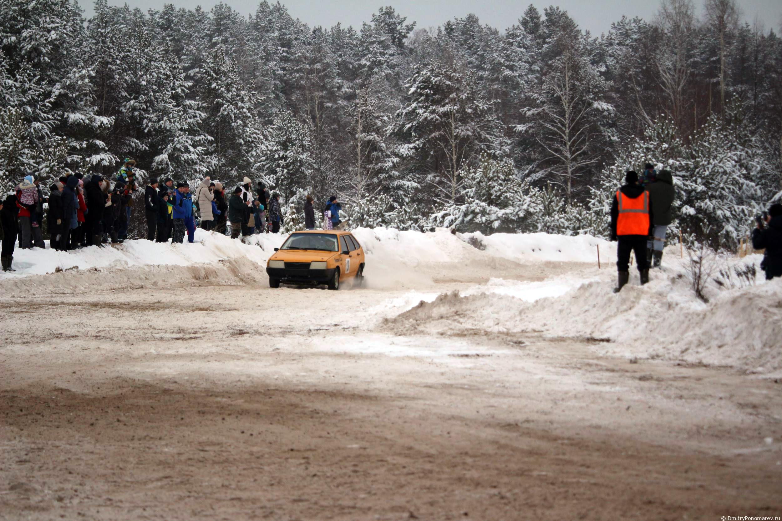 Январские автогонки в Городце 2021