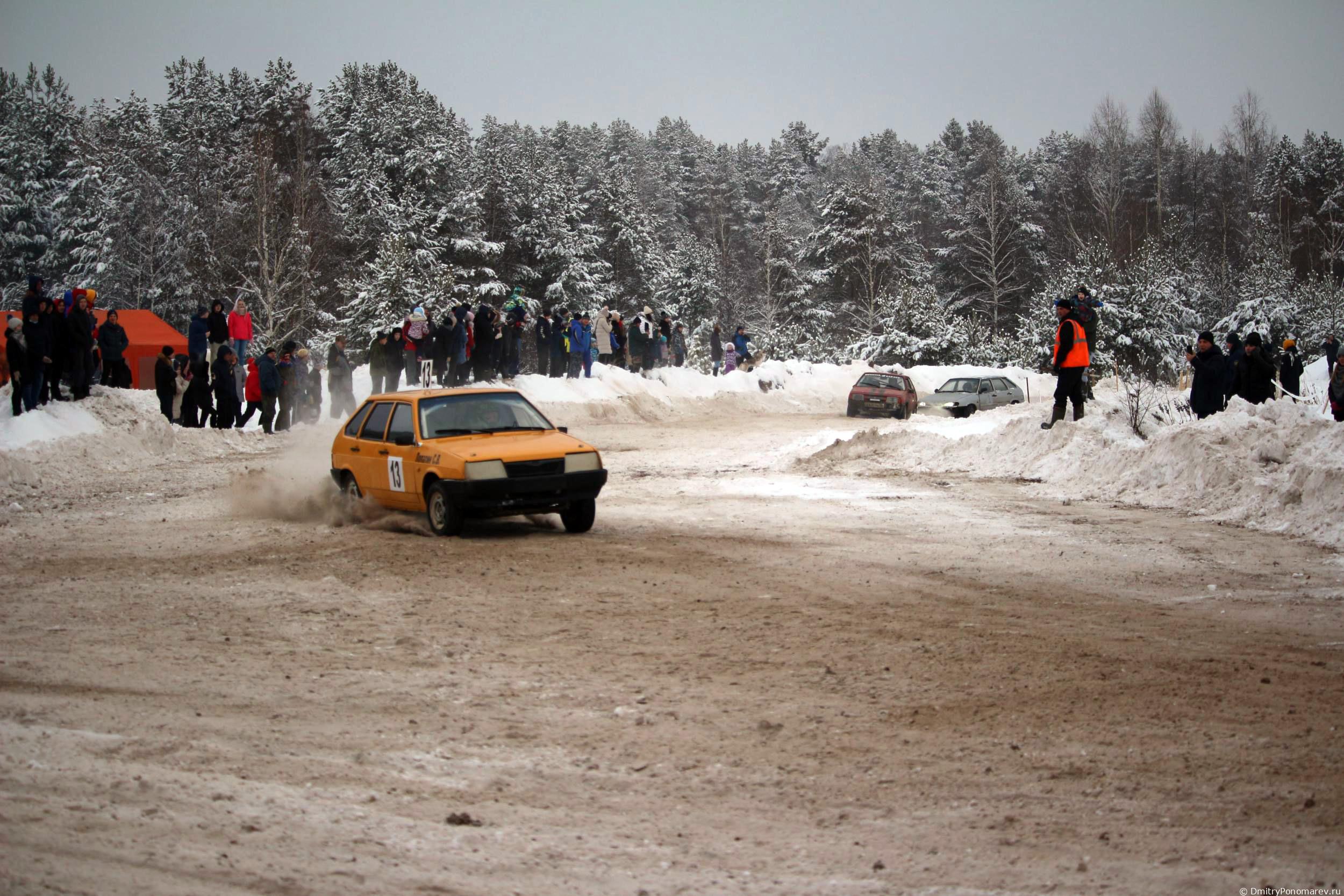 Январские автогонки в Городце 2021