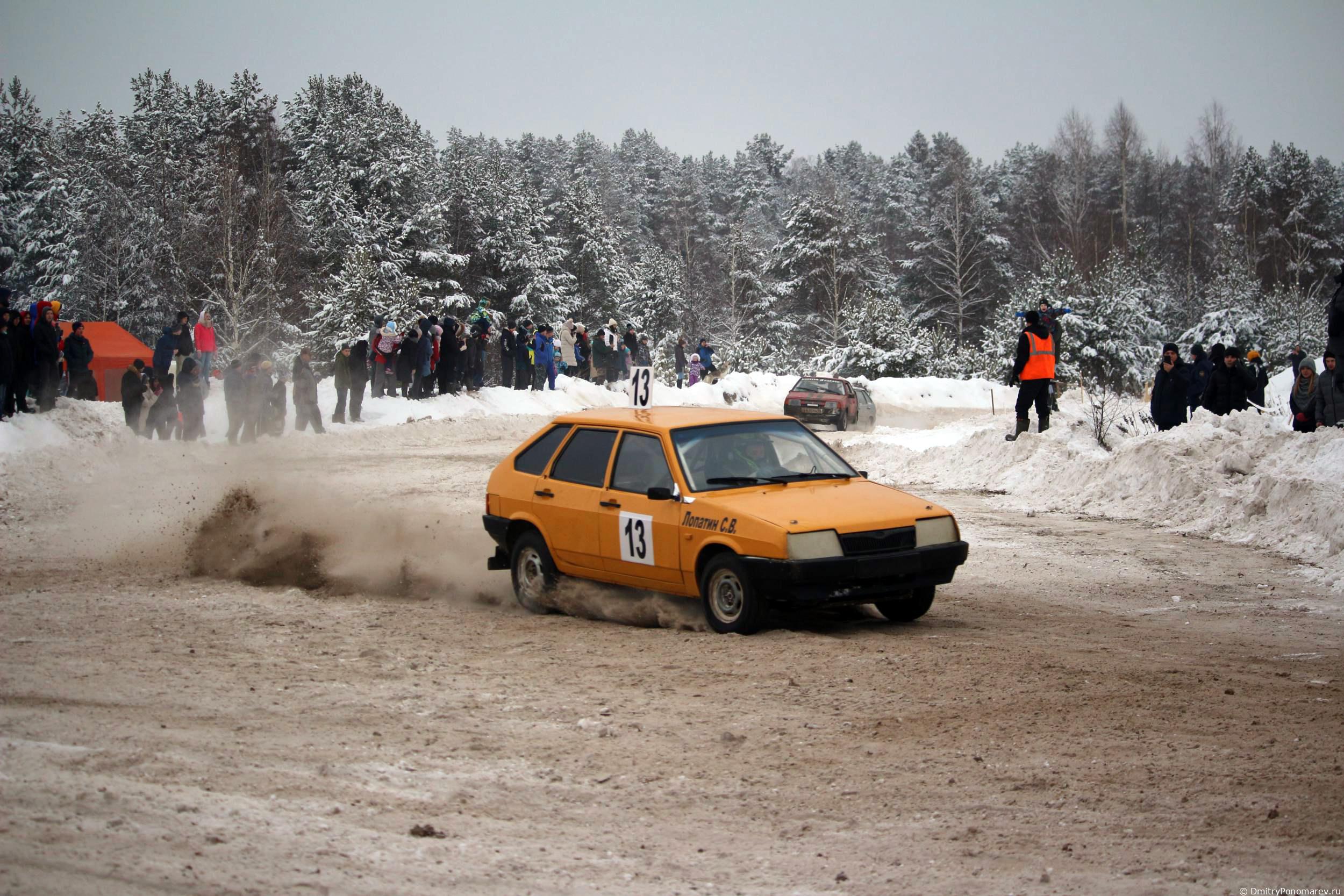 Январские автогонки в Городце 2021