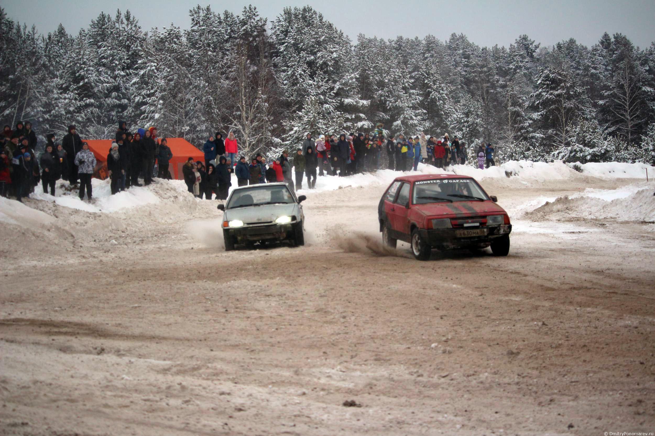 Январские автогонки в Городце 2021