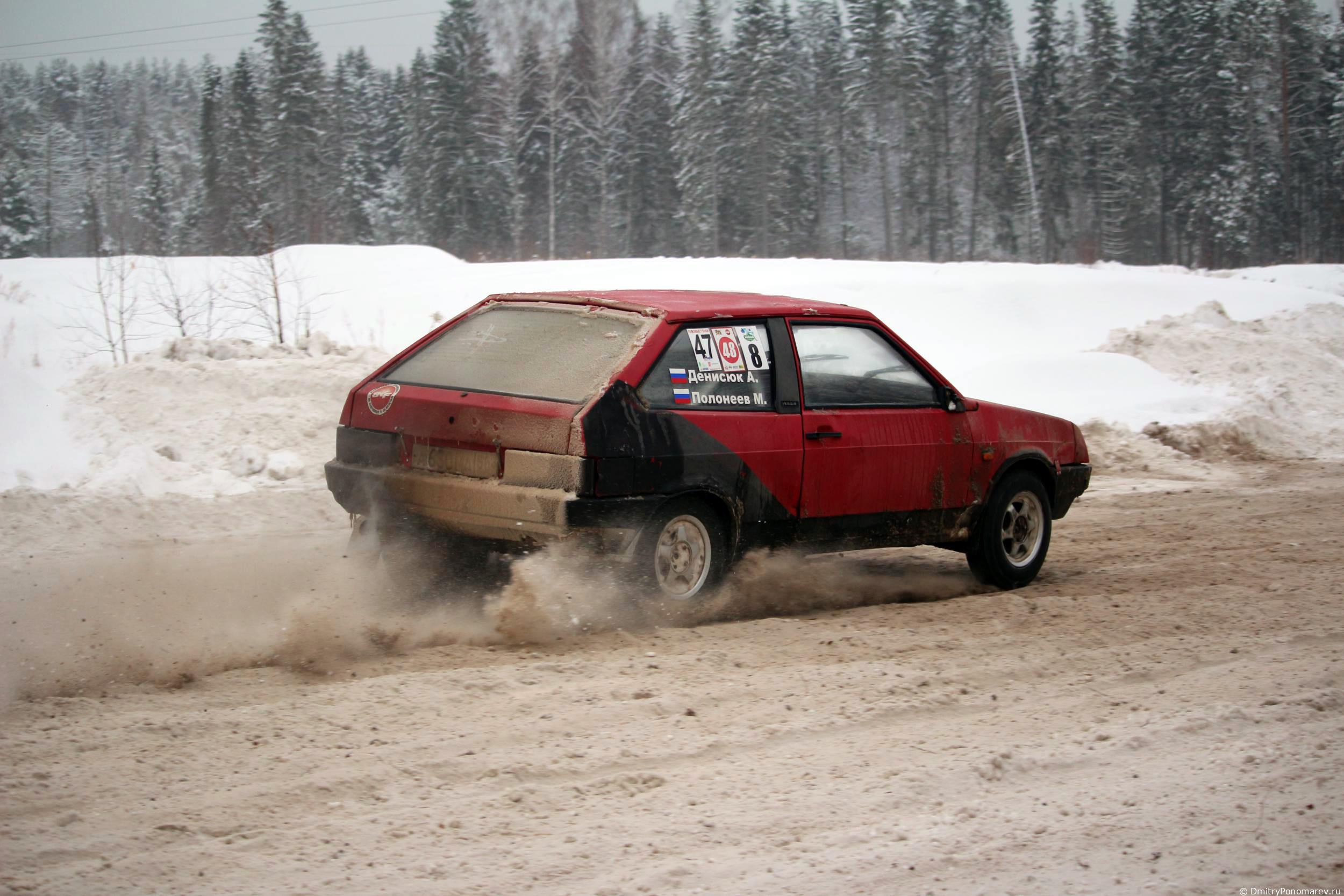 Январские автогонки в Городце 2021