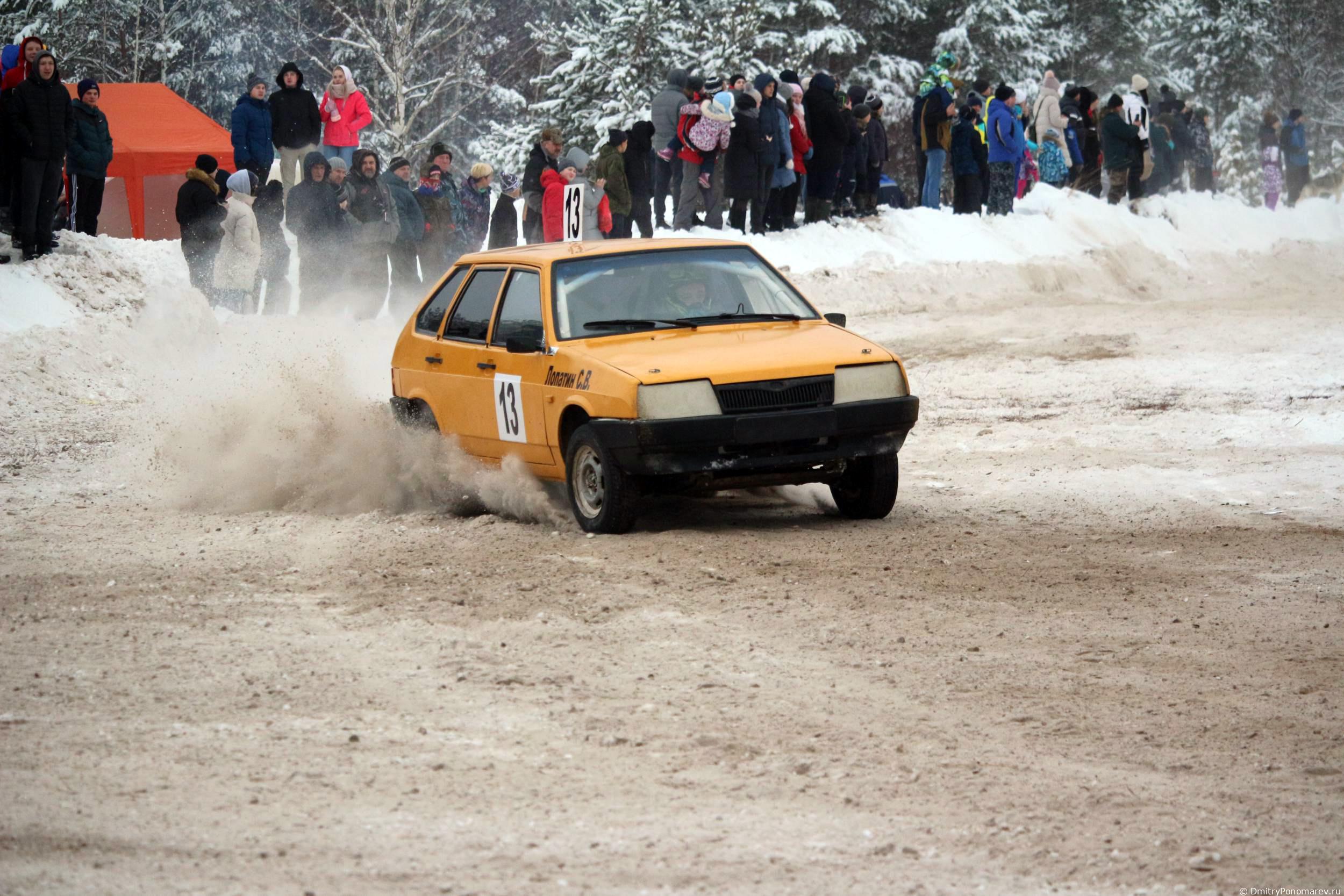 Январские автогонки в Городце 2021