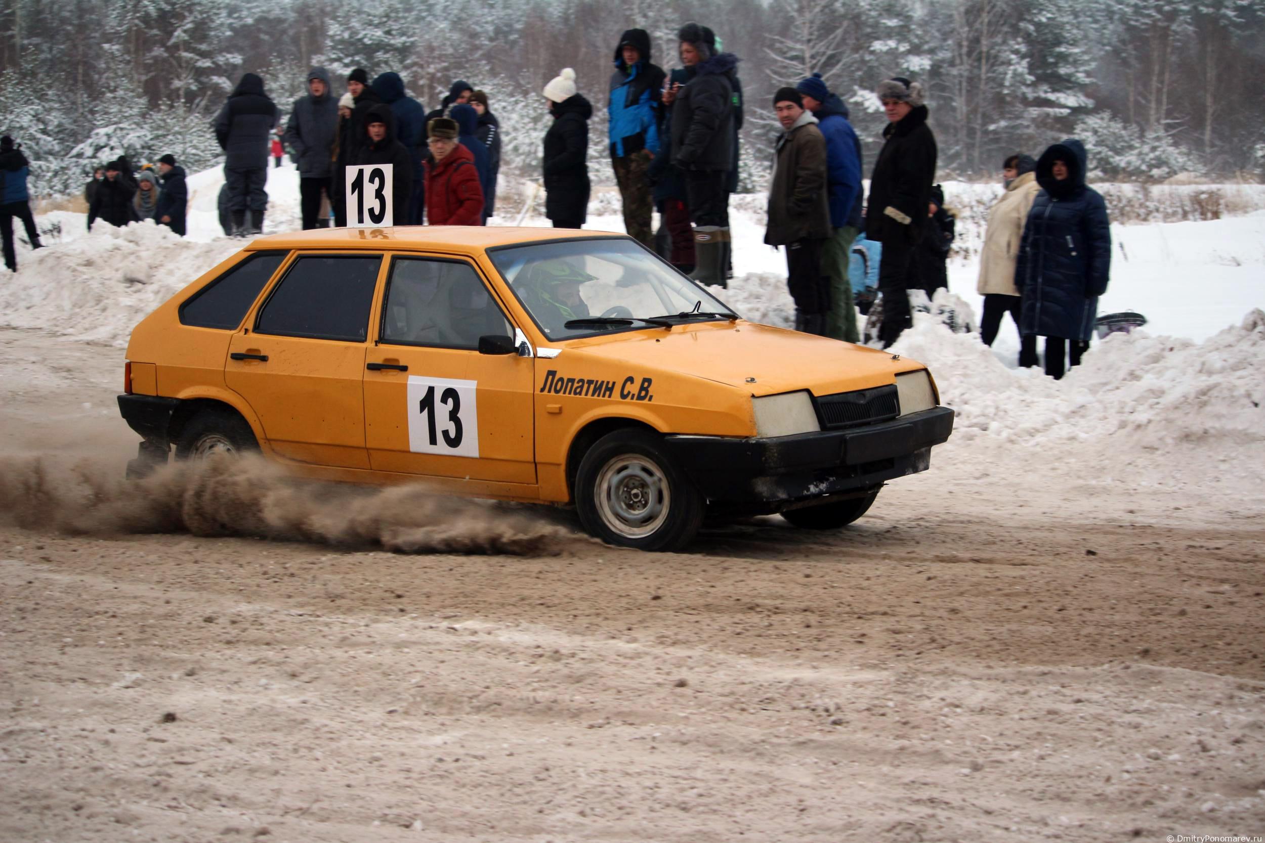 Январские автогонки в Городце 2021
