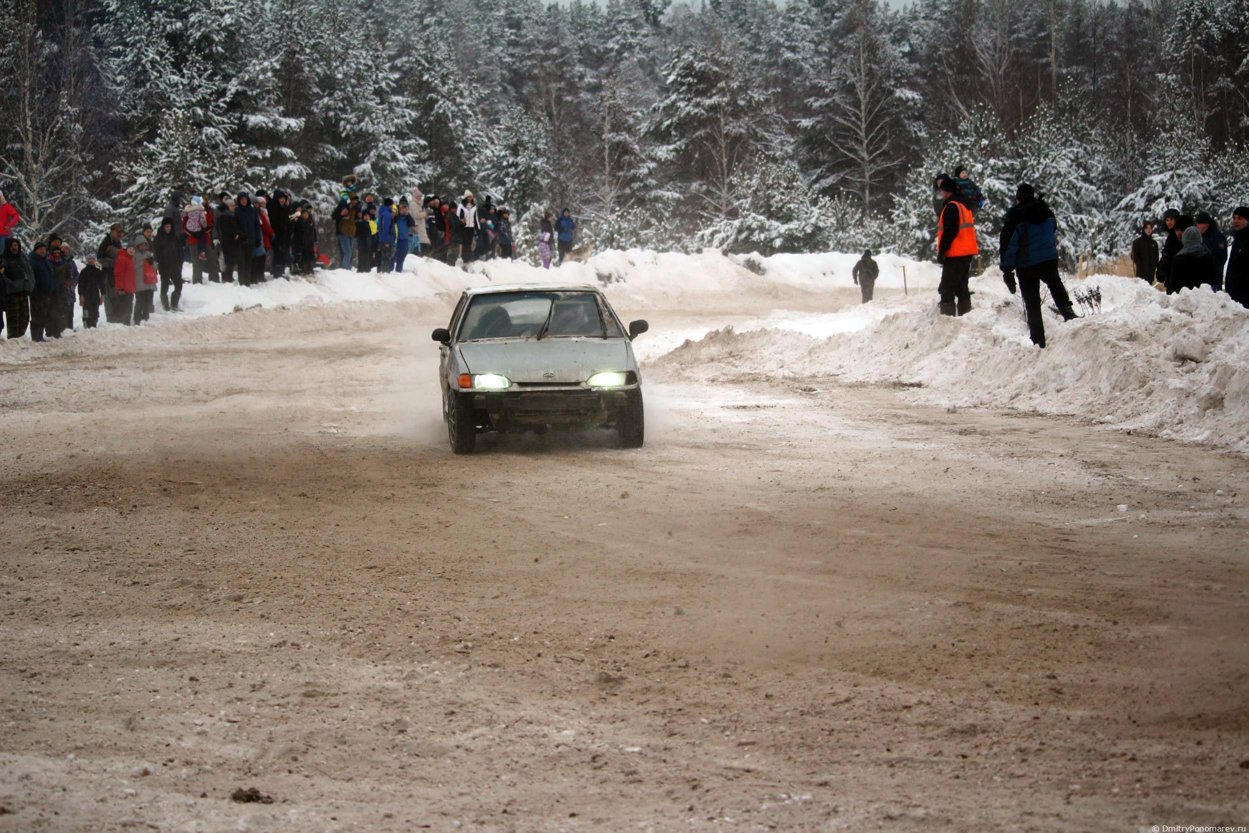 Январские автогонки в Городце 2021
