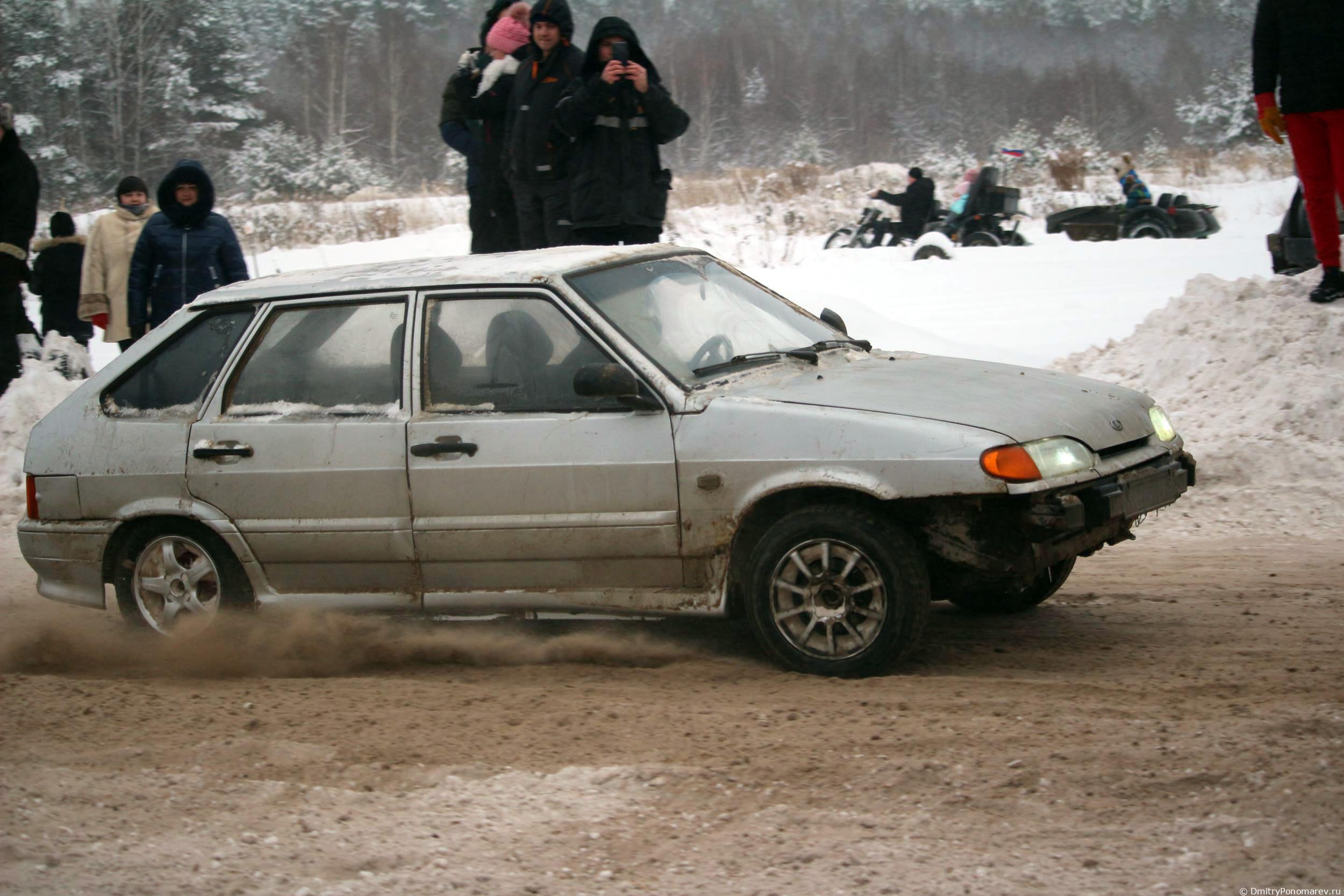 Январские автогонки в Городце 2021