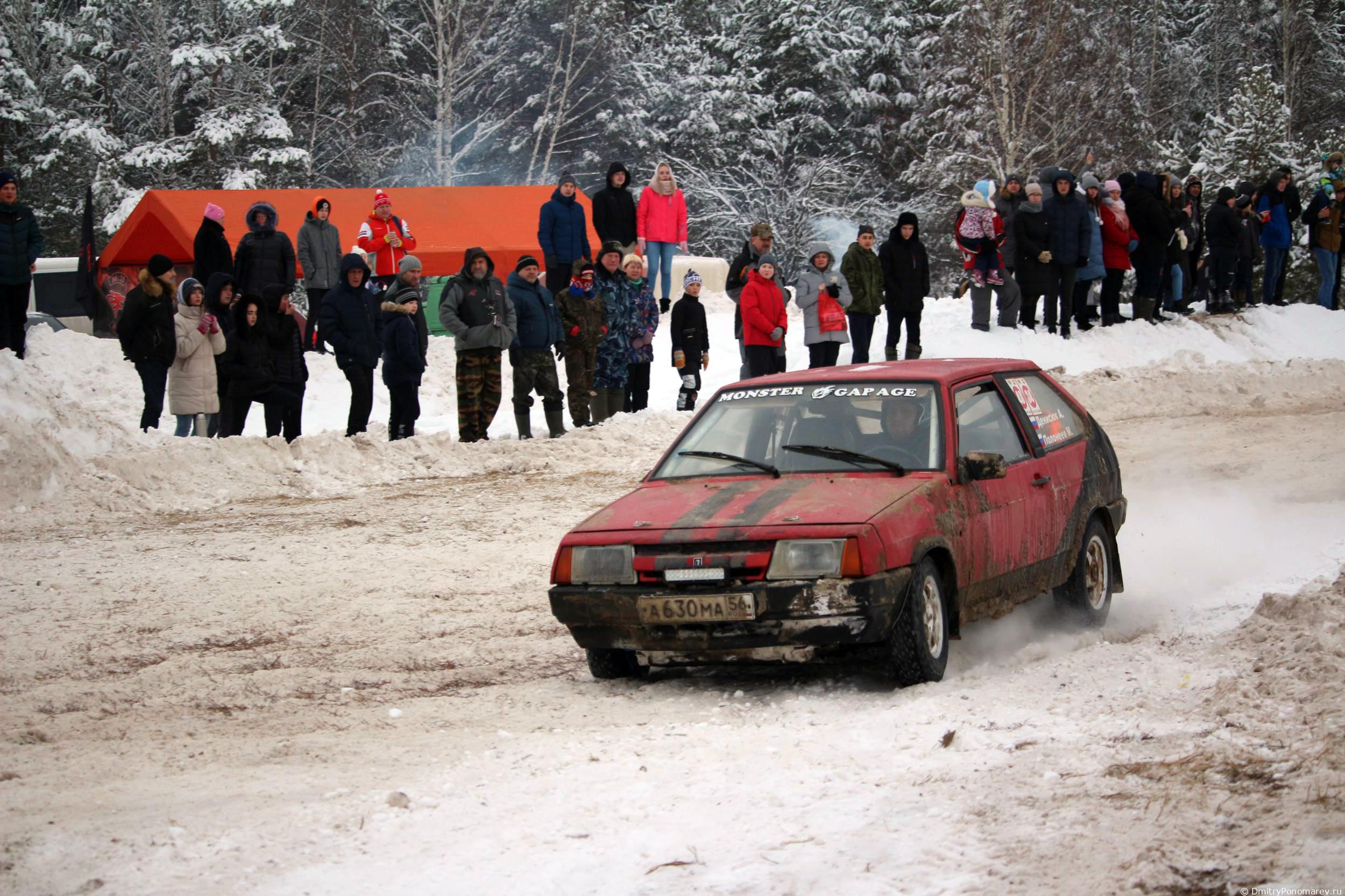 Январские автогонки в Городце 2021