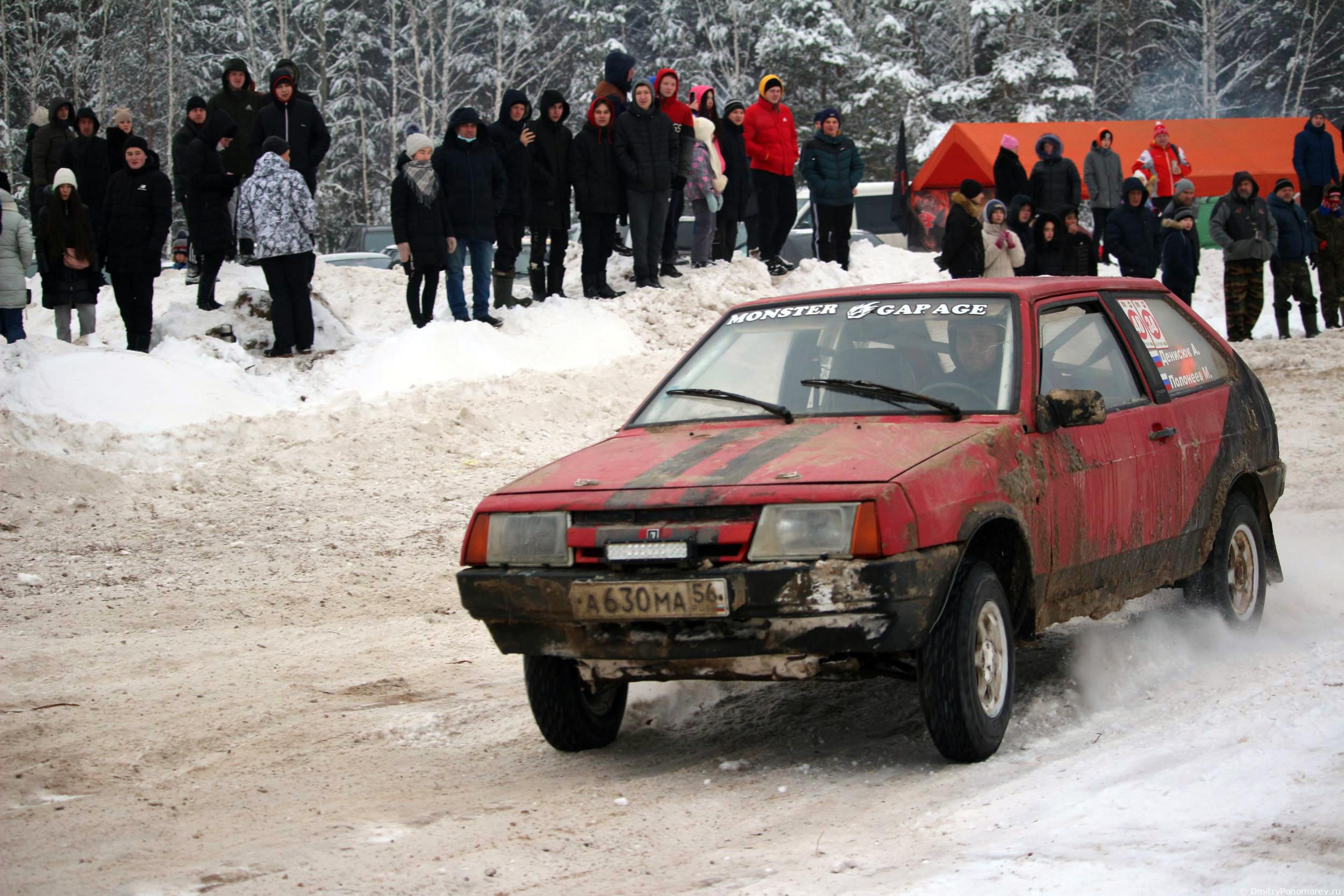 Январские автогонки в Городце 2021