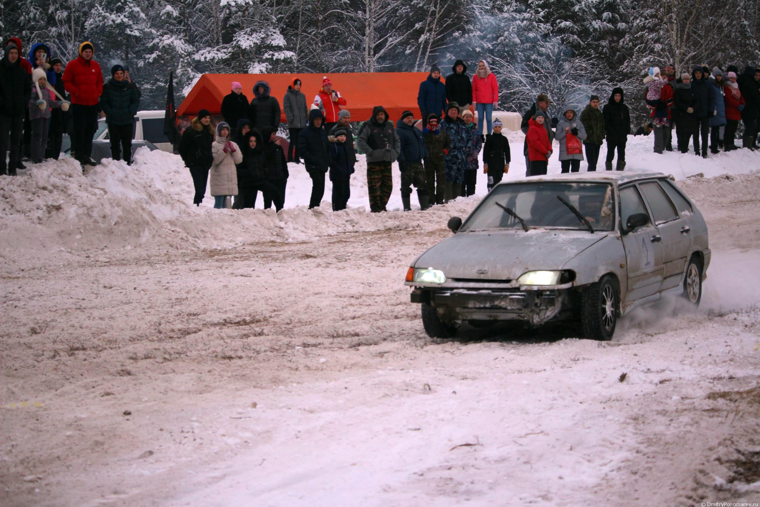 Январские автогонки в Городце 2021