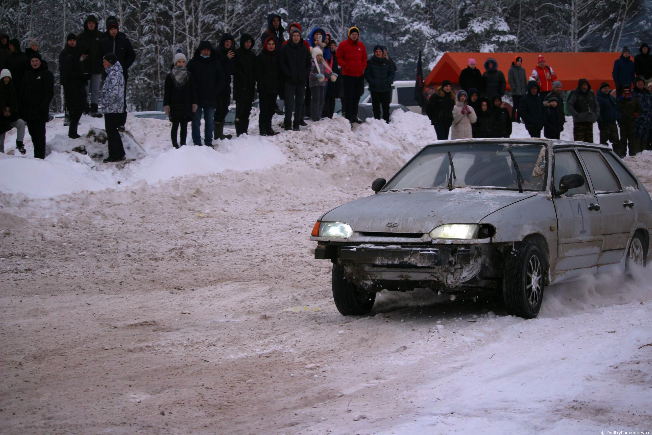 Январские автогонки в Городце 2021