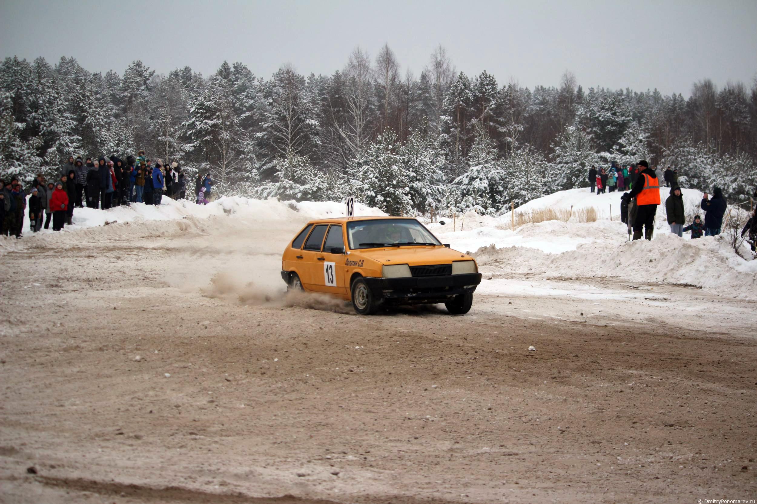 Январские автогонки в Городце 2021