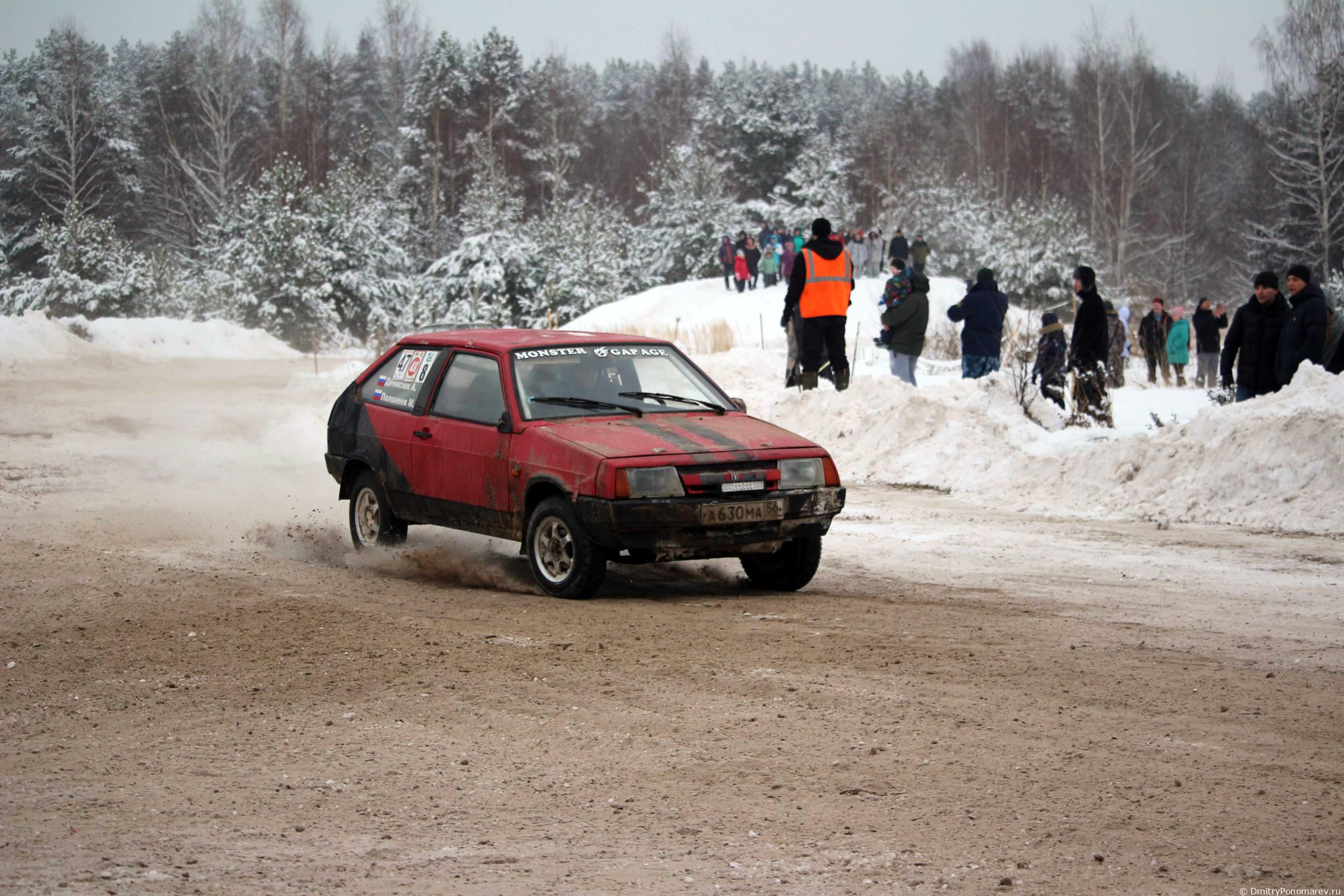 Январские автогонки в Городце 2021