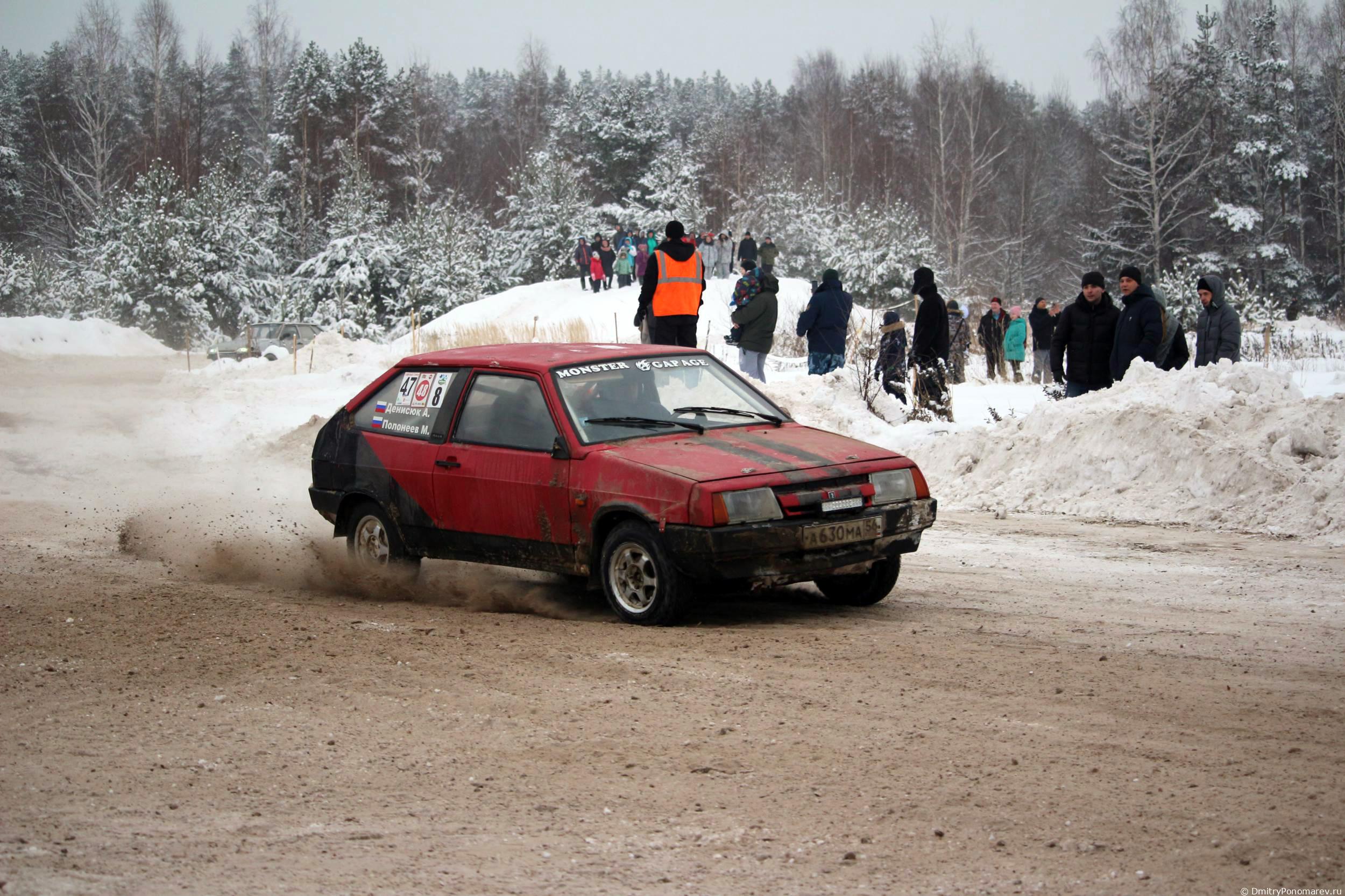 Январские автогонки в Городце 2021