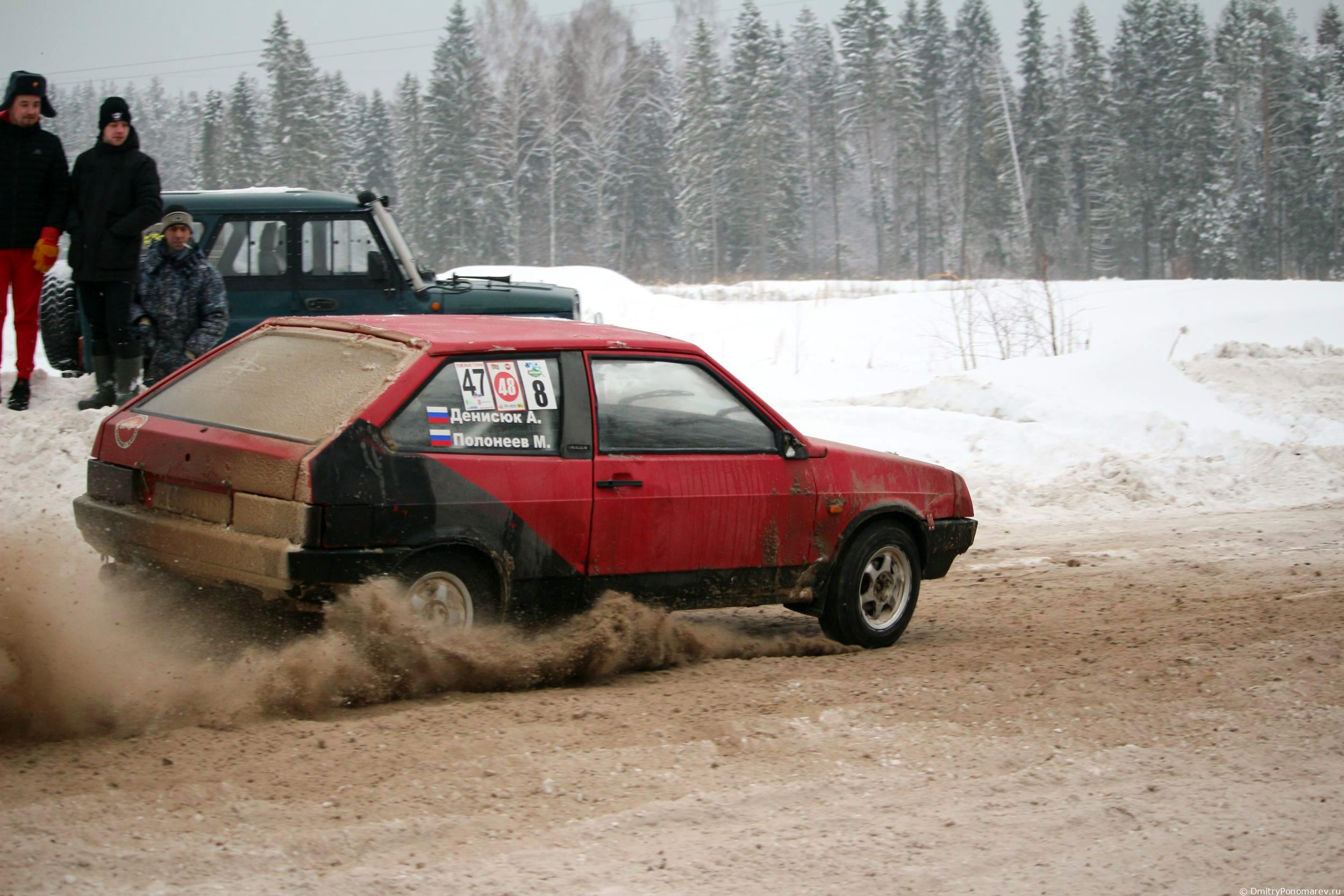 Январские автогонки в Городце 2021