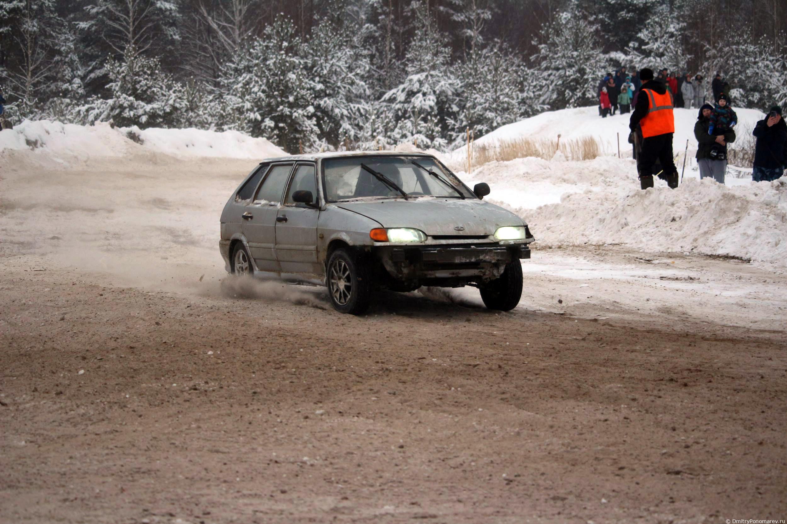 Январские автогонки в Городце 2021