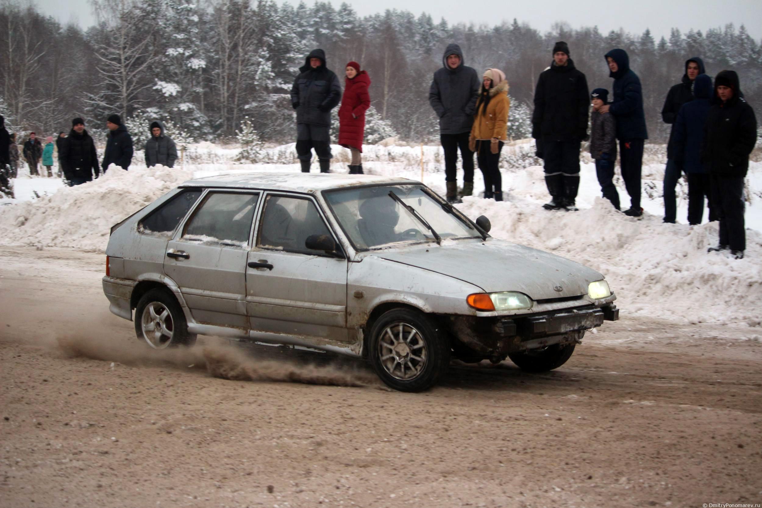 Январские автогонки в Городце 2021