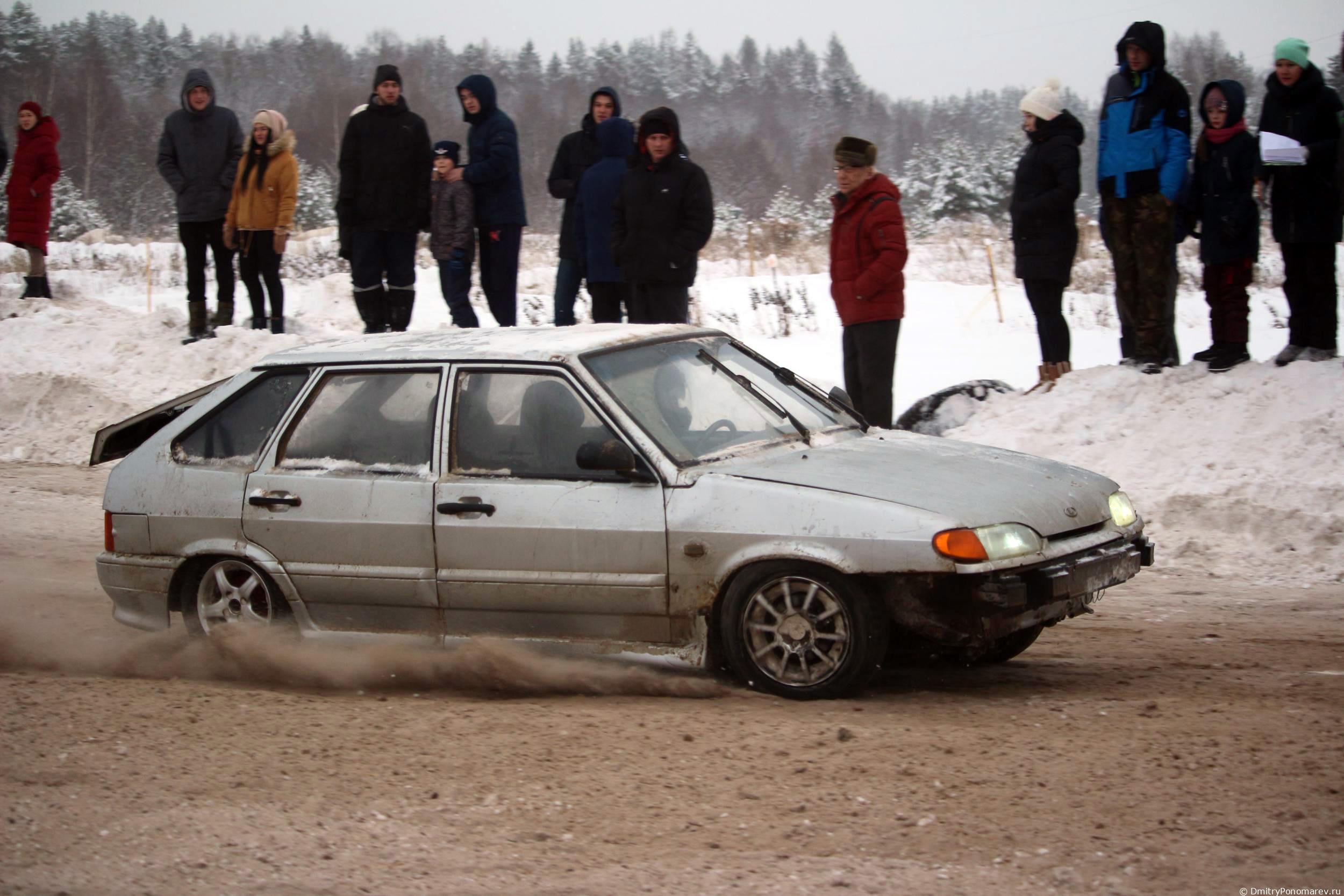 Январские автогонки в Городце 2021