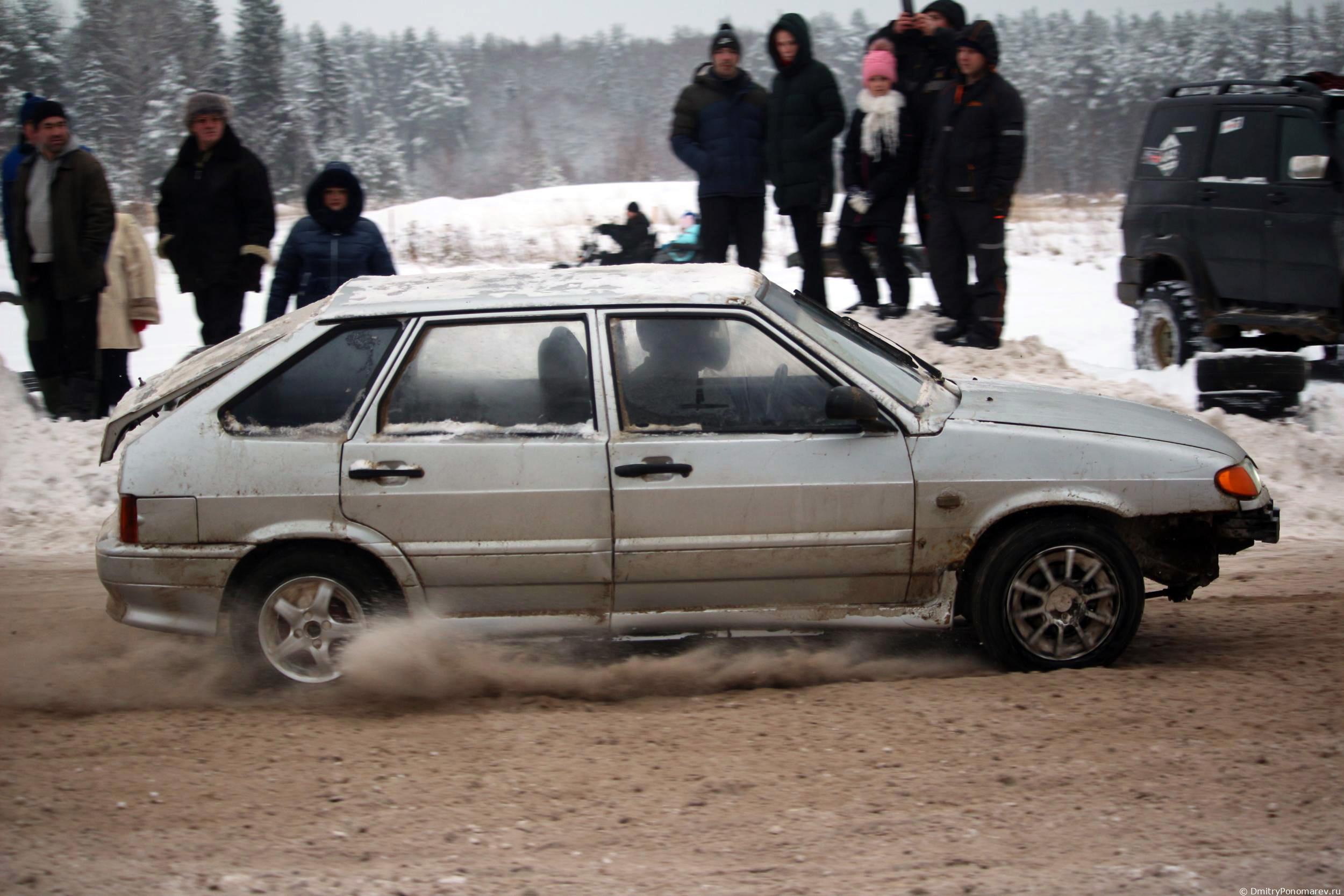Январские автогонки в Городце 2021
