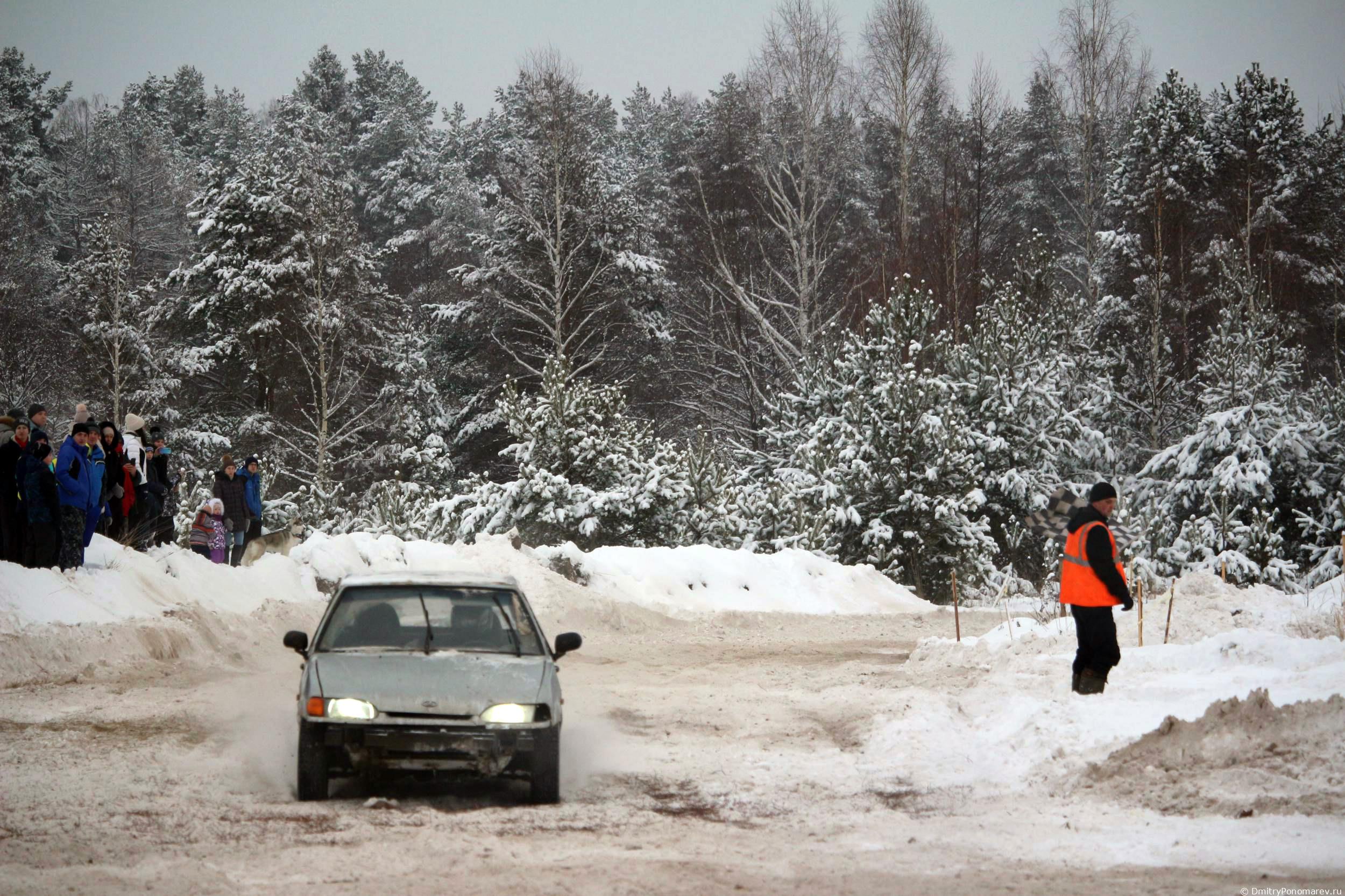 Январские автогонки в Городце 2021