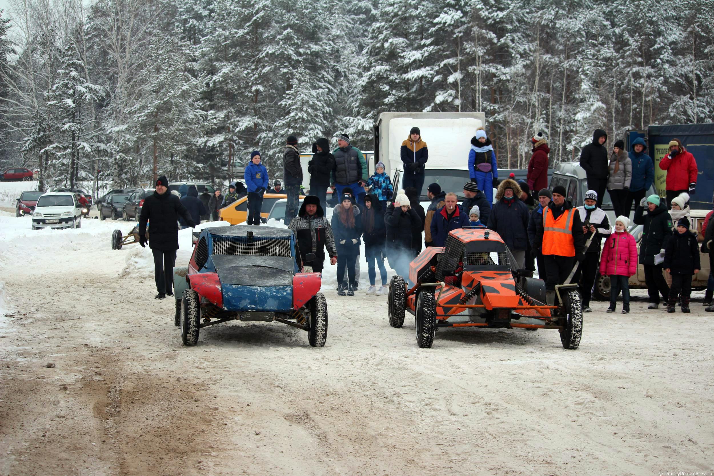 Январские автогонки в Городце 2021