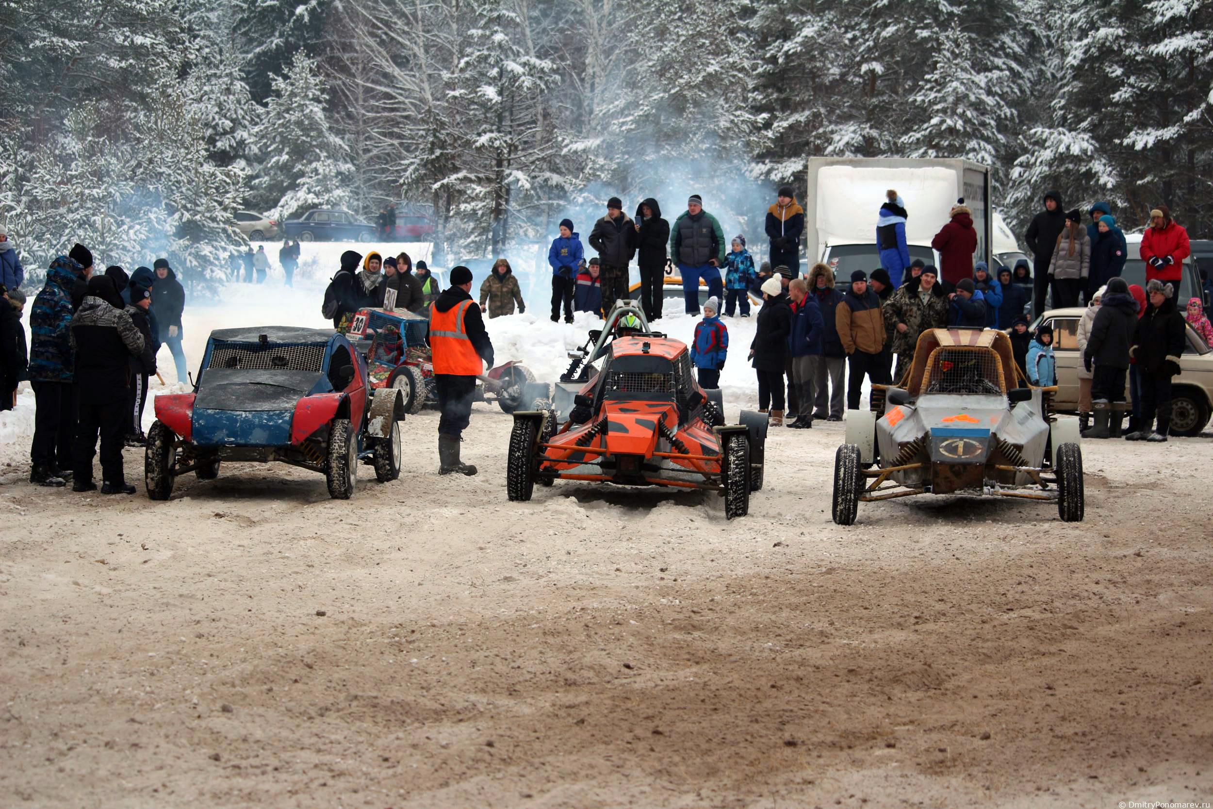 Январские автогонки в Городце 2021