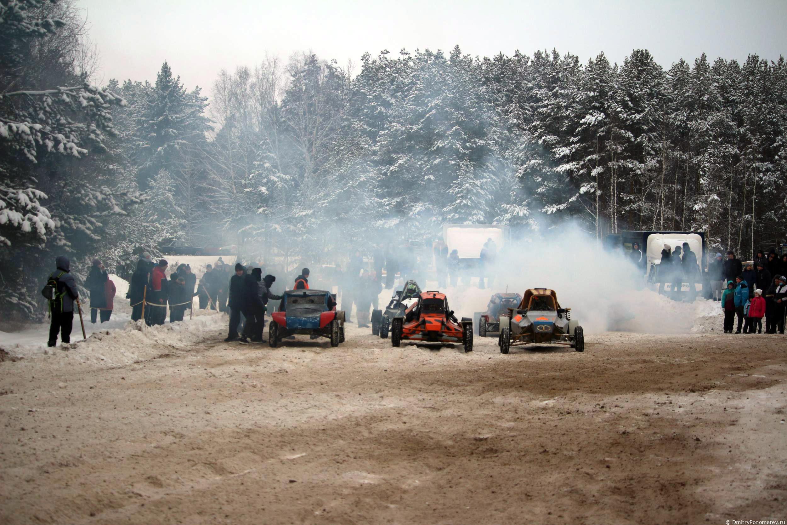 Январские автогонки в Городце 2021