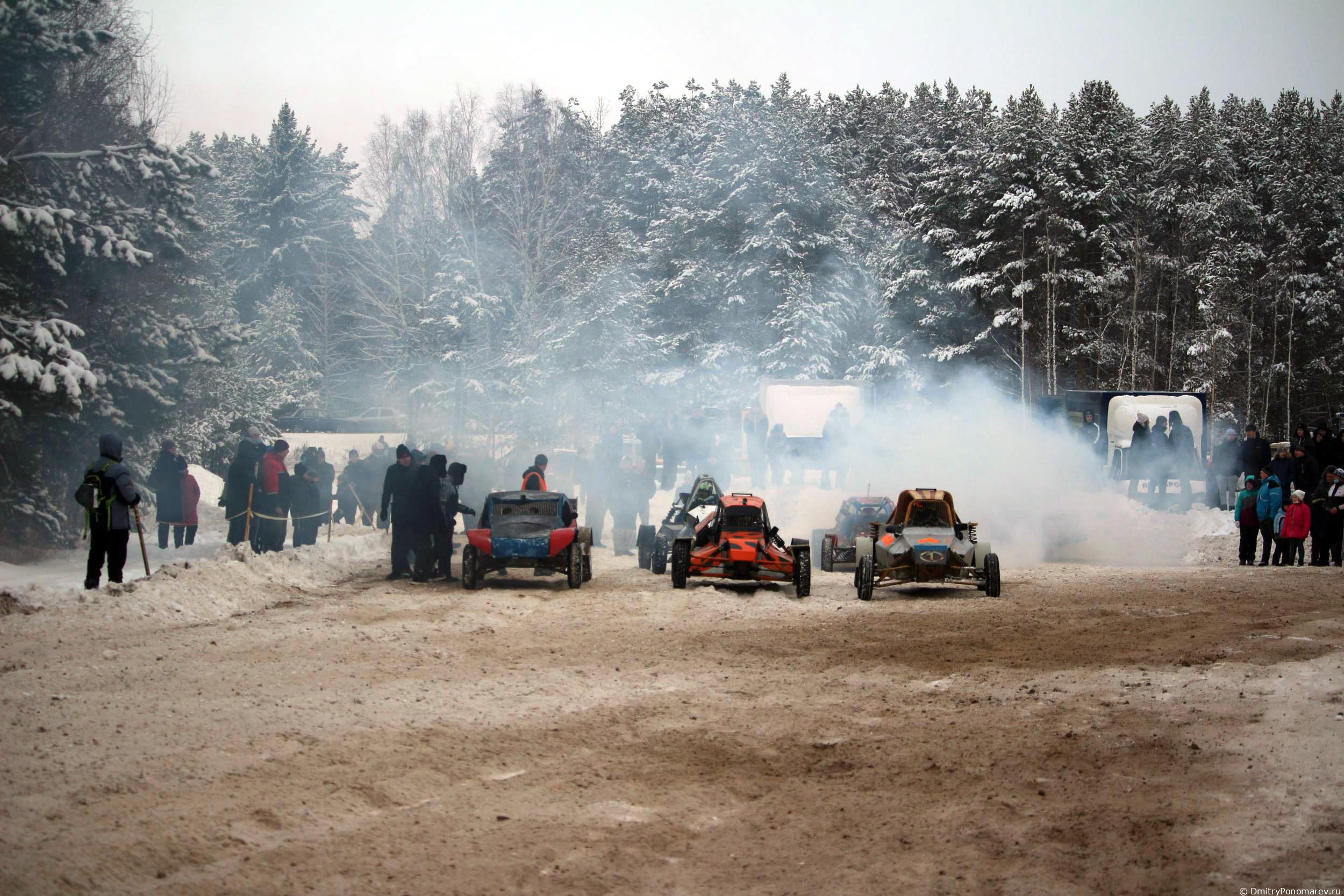 Январские автогонки в Городце 2021