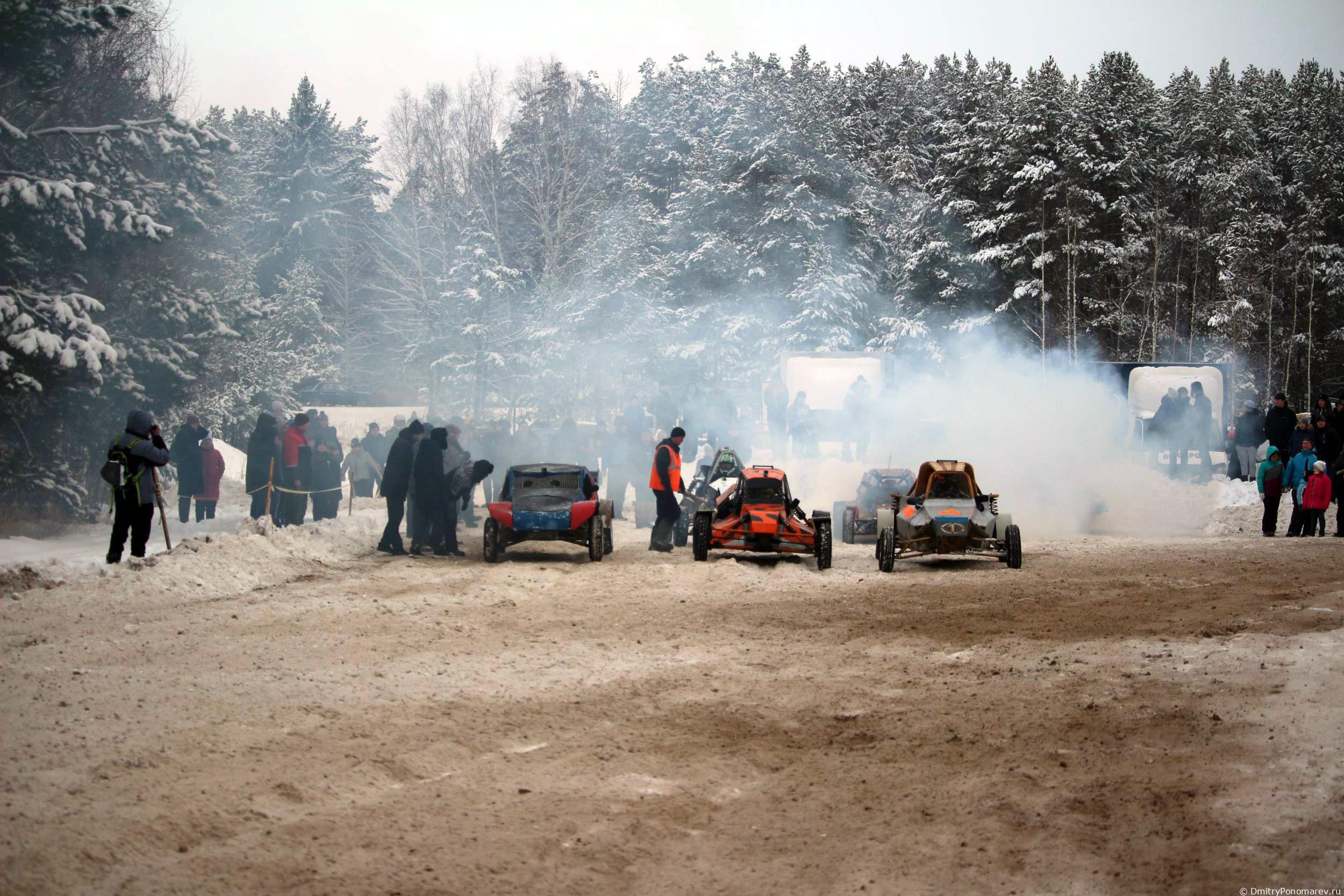 Январские автогонки в Городце 2021