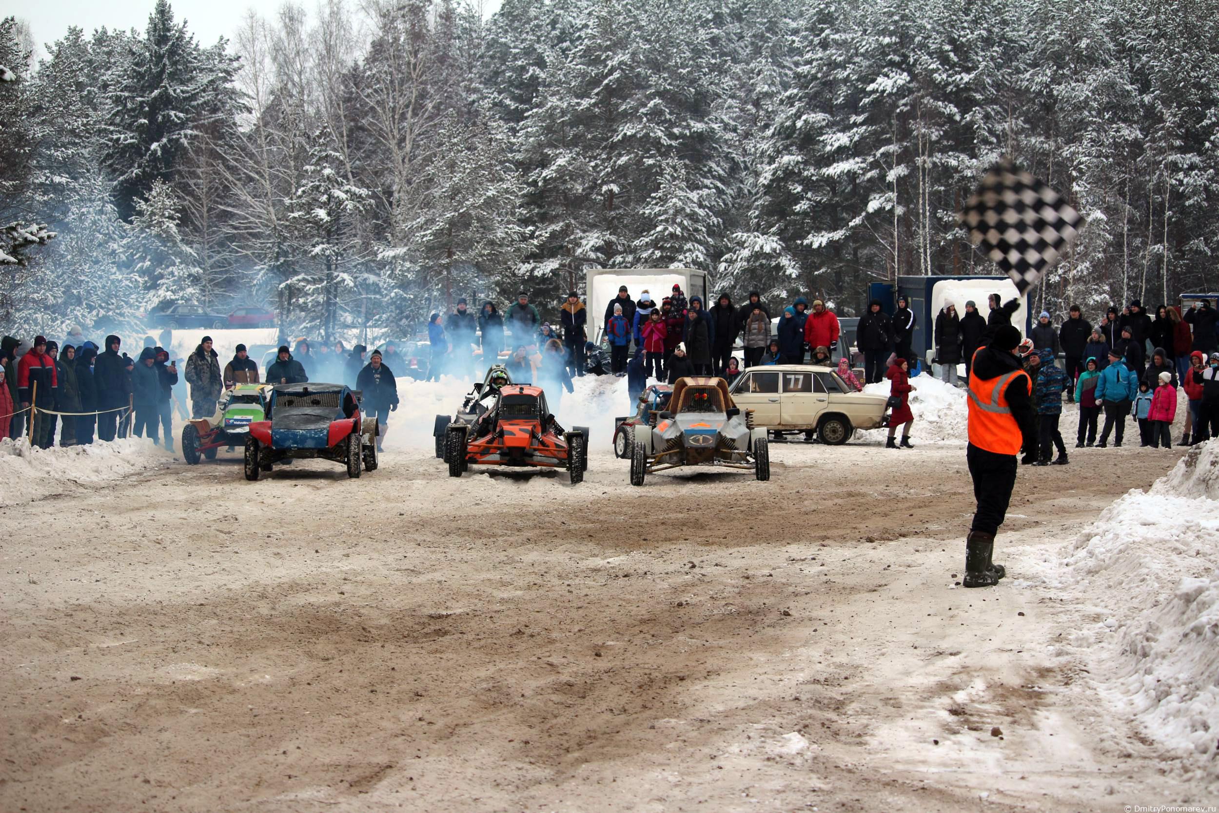 Январские автогонки в Городце 2021