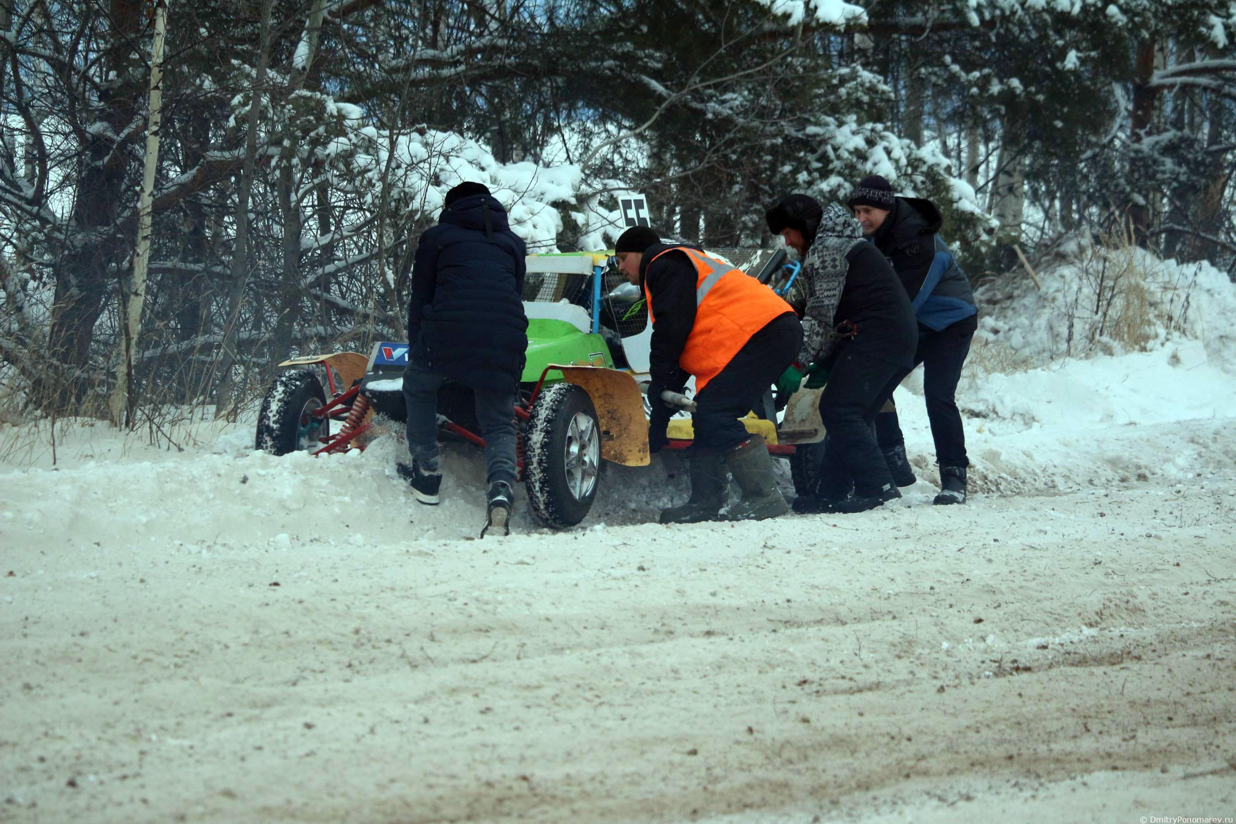 Январские автогонки в Городце 2021
