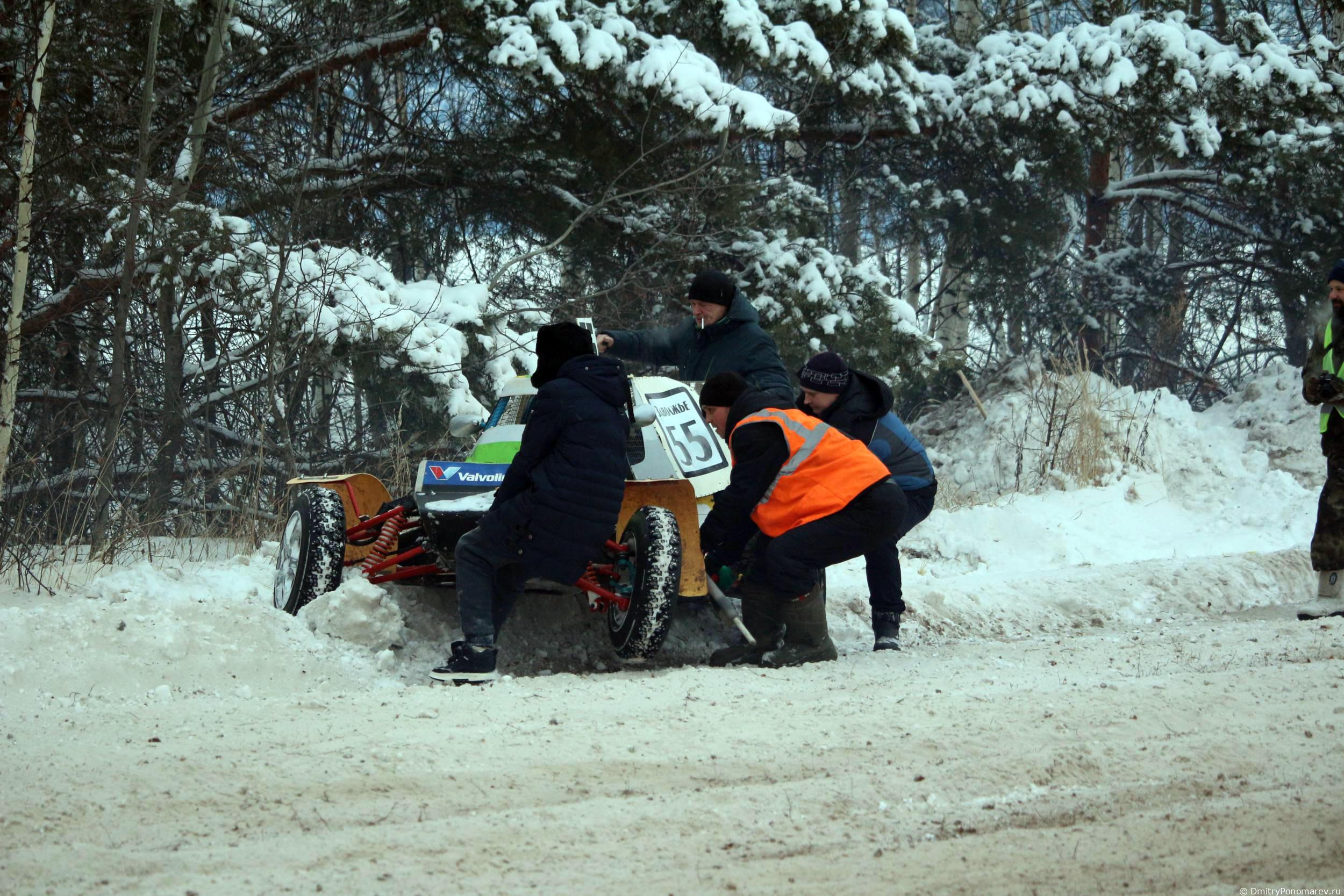 Январские автогонки в Городце 2021