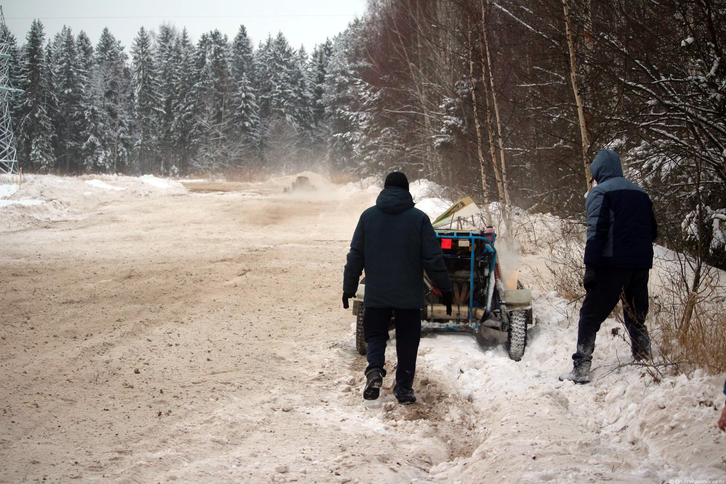 Январские автогонки в Городце 2021