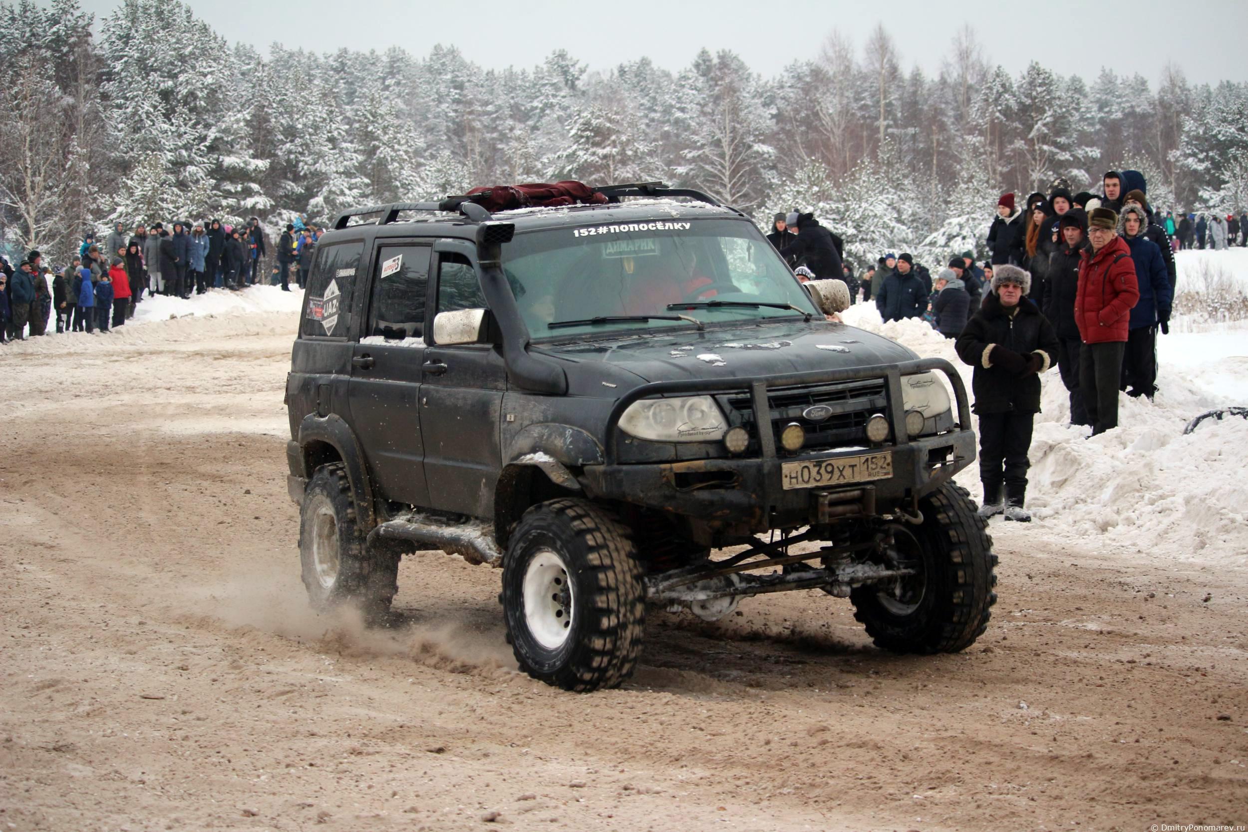 Январские автогонки в Городце 2021