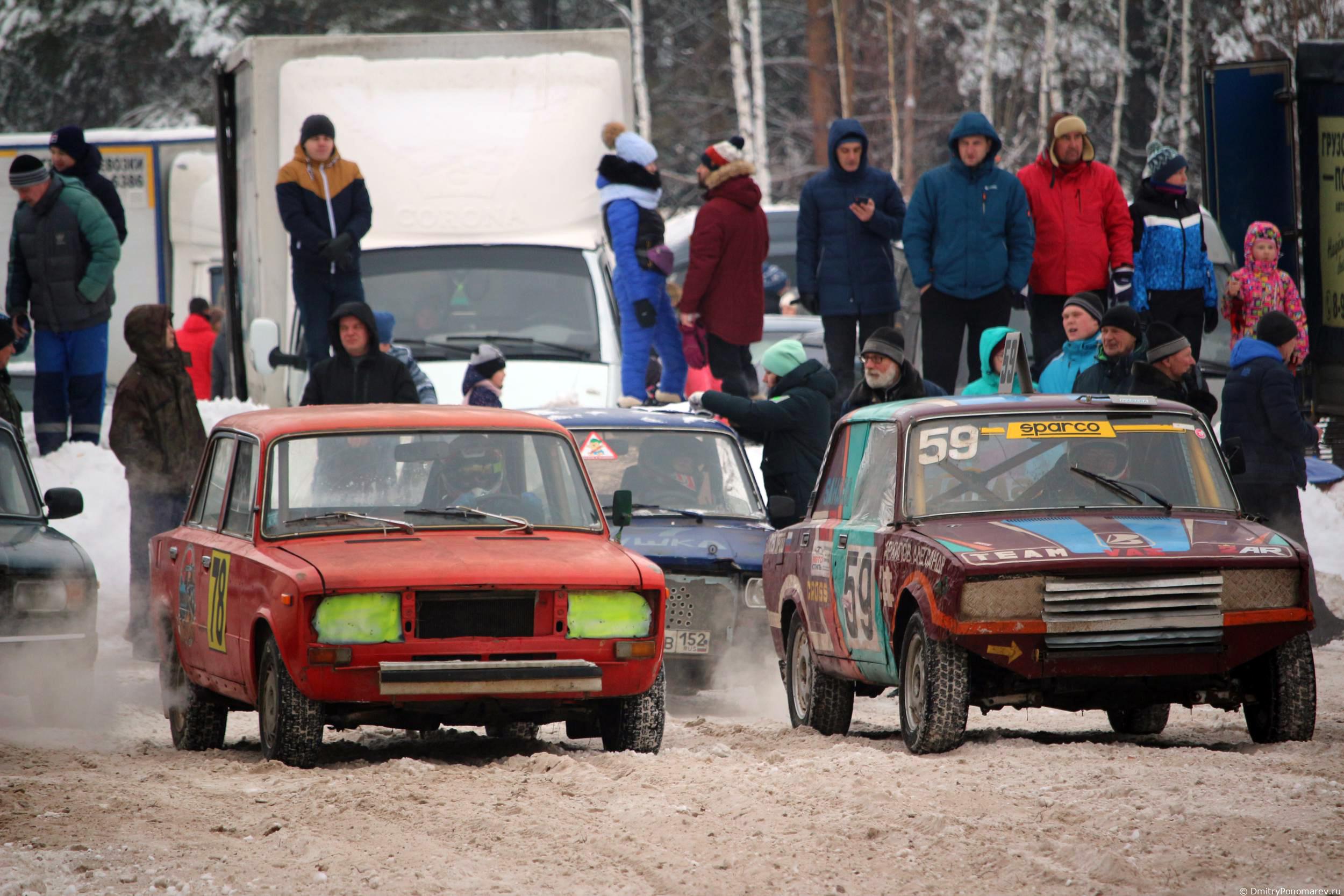 Январские автогонки в Городце 2021