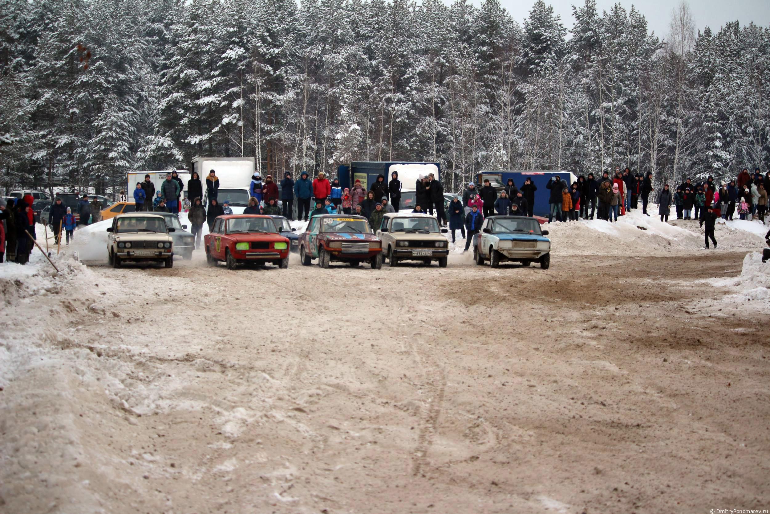Январские автогонки в Городце 2021