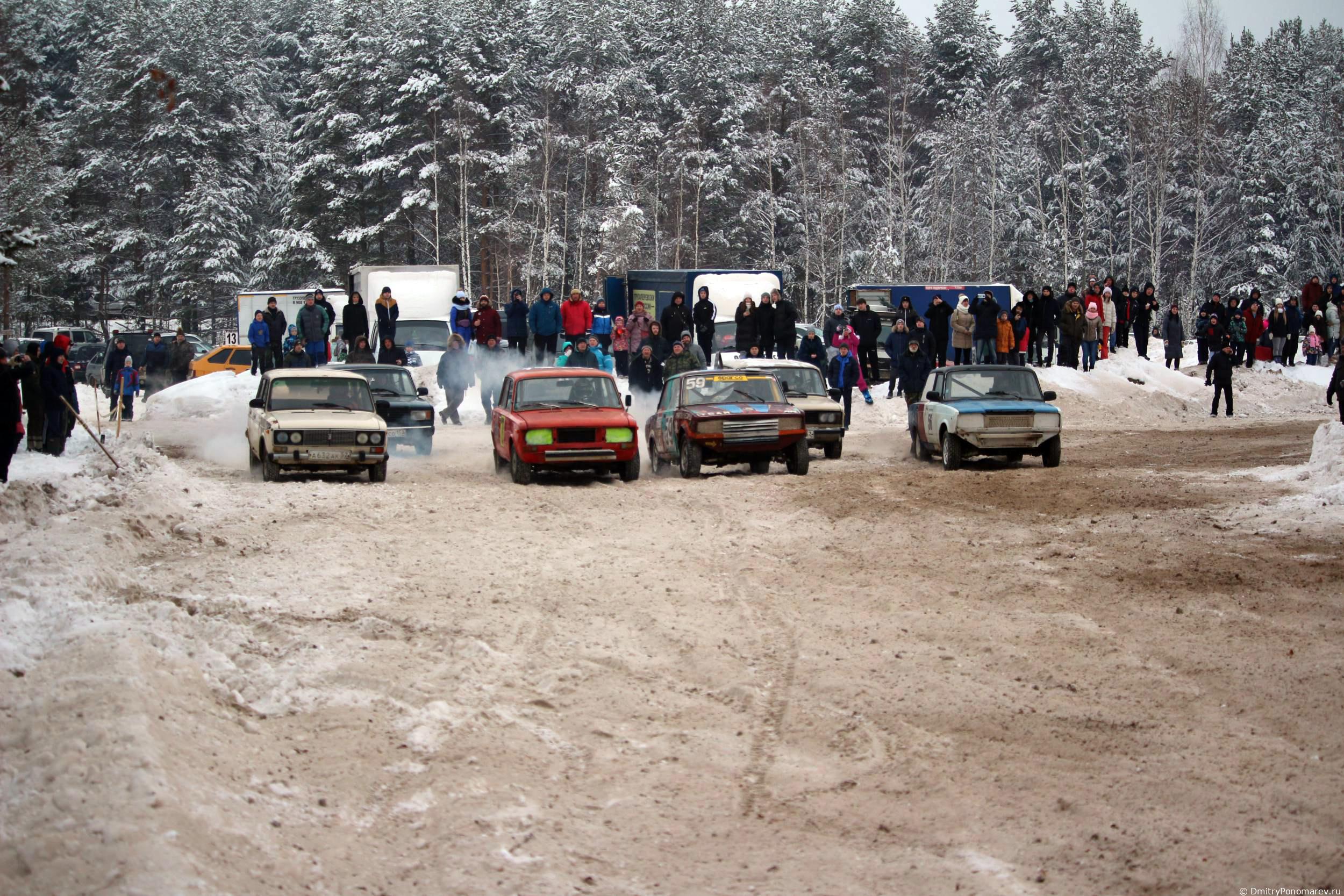 Январские автогонки в Городце 2021