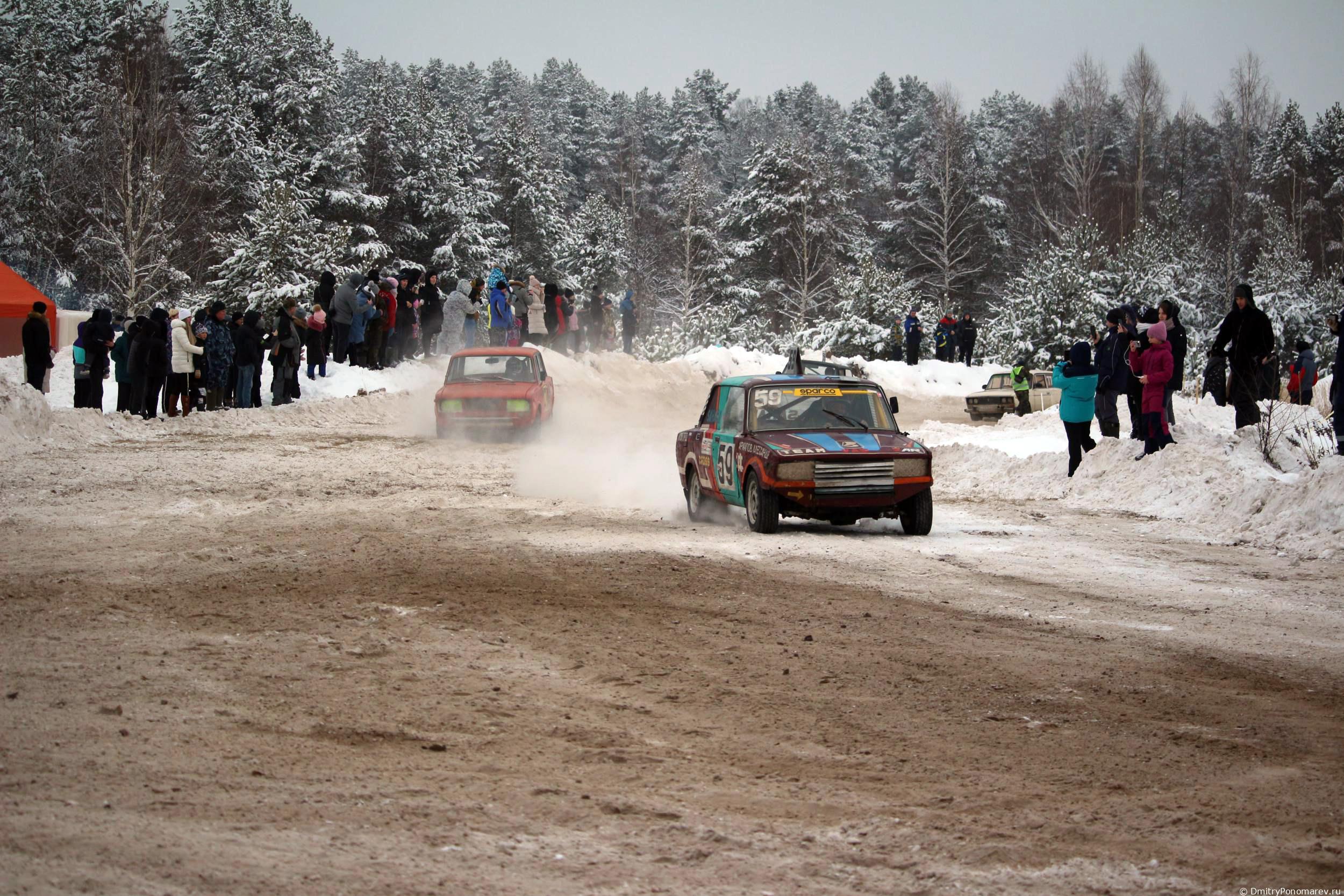 Январские автогонки в Городце 2021