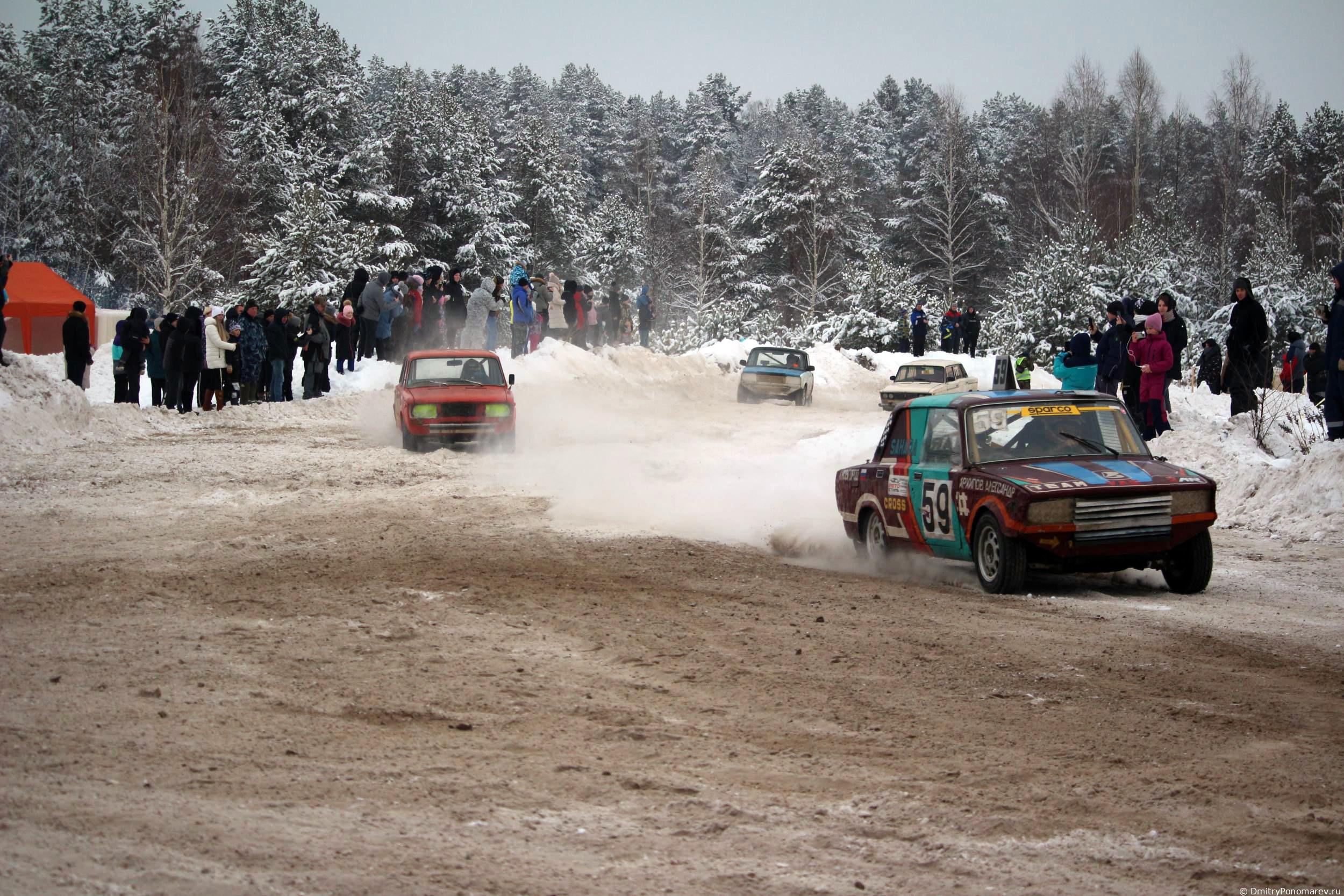 Январские автогонки в Городце 2021