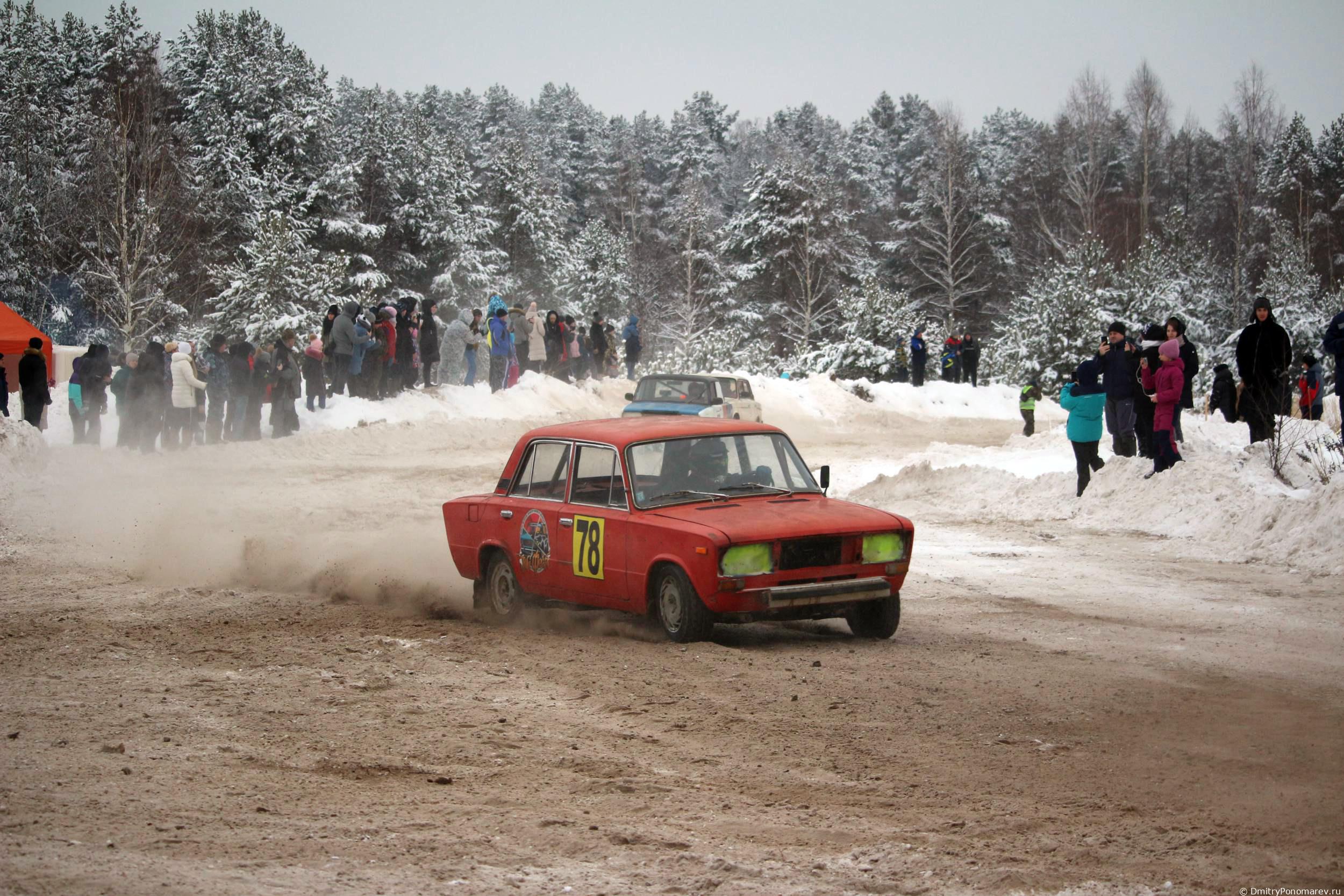 Январские автогонки в Городце 2021