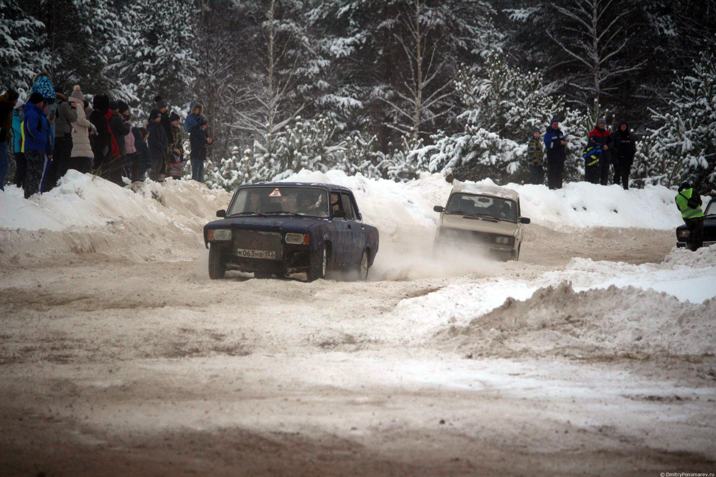Январские автогонки в Городце 2021